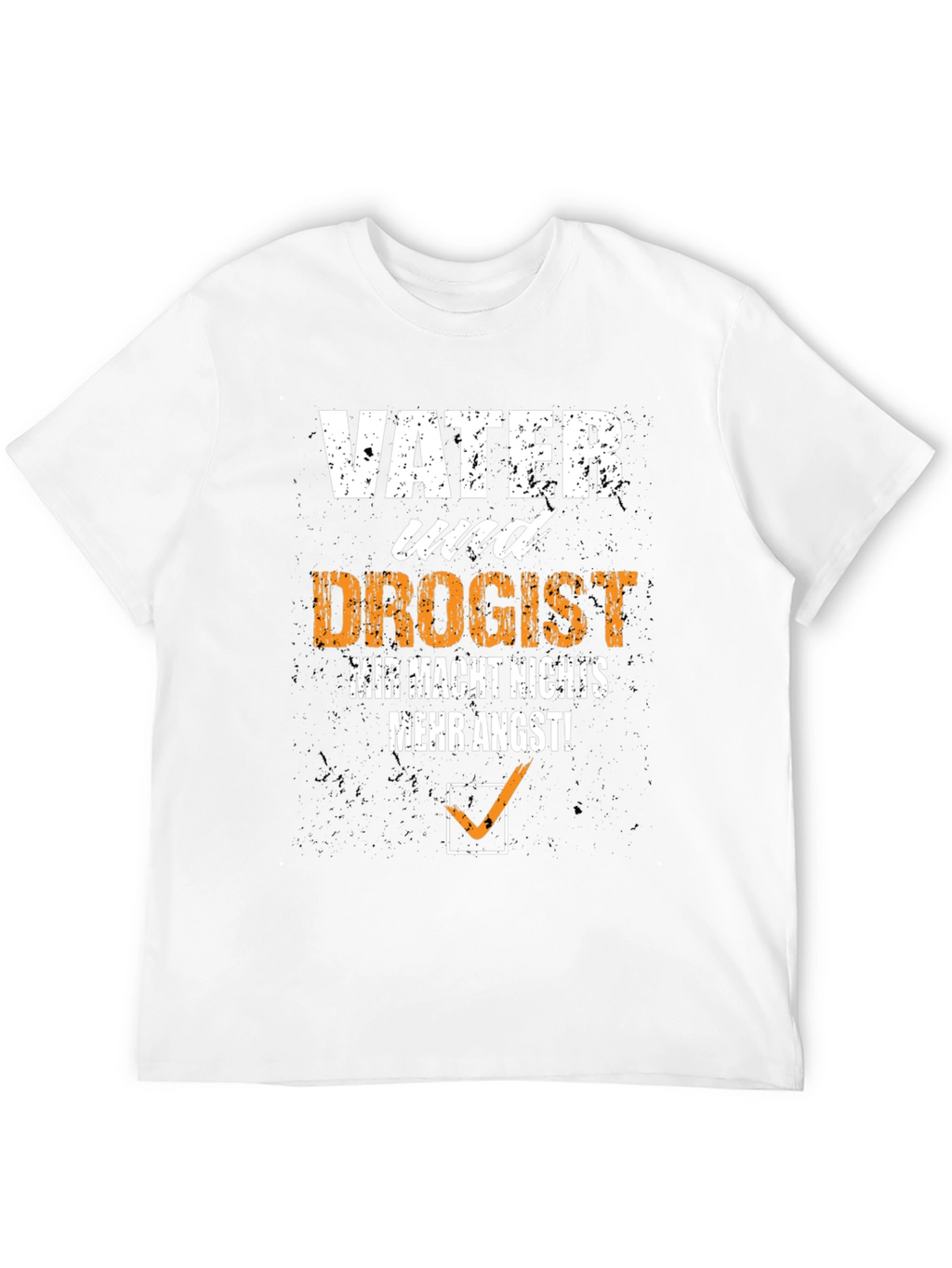 Vater Und Drogist Mens Black T-Shirt