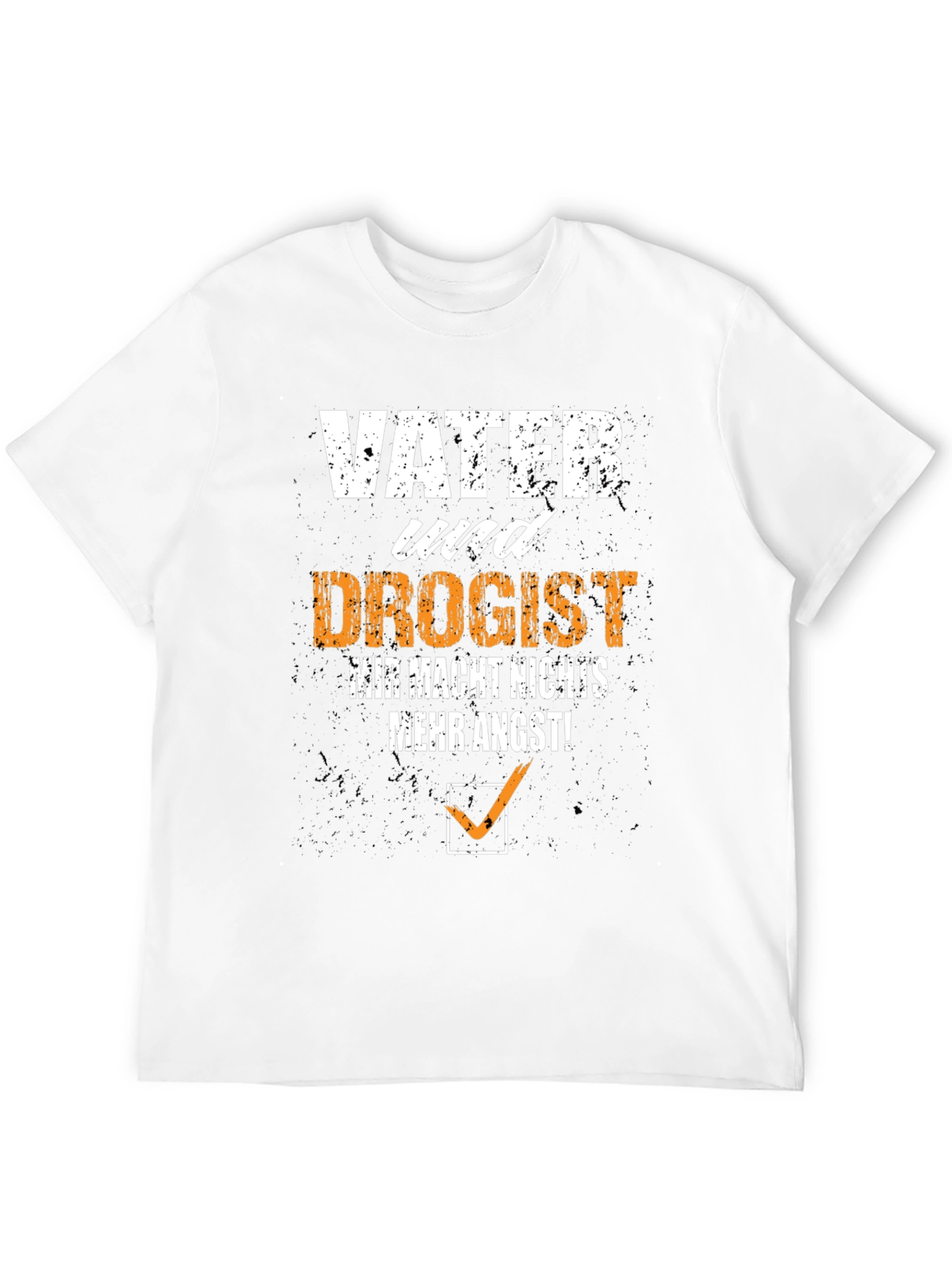 Vater Und Drogist Mens Black T-Shirt
