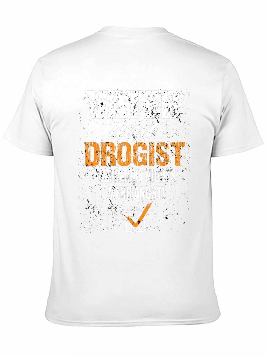 Vater Und Drogist Mens Black T-Shirt