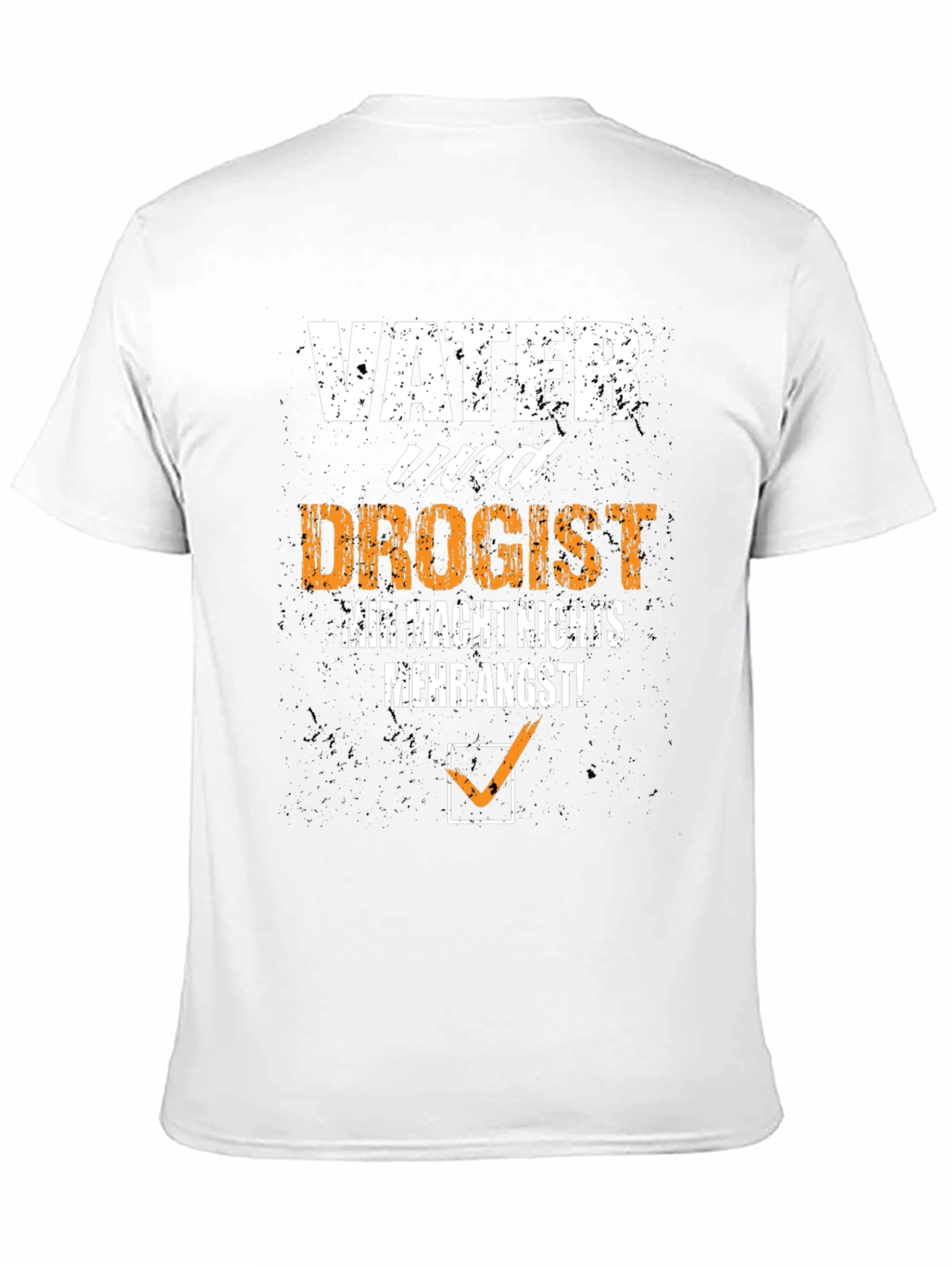 Vater Und Drogist Mens Black T-Shirt