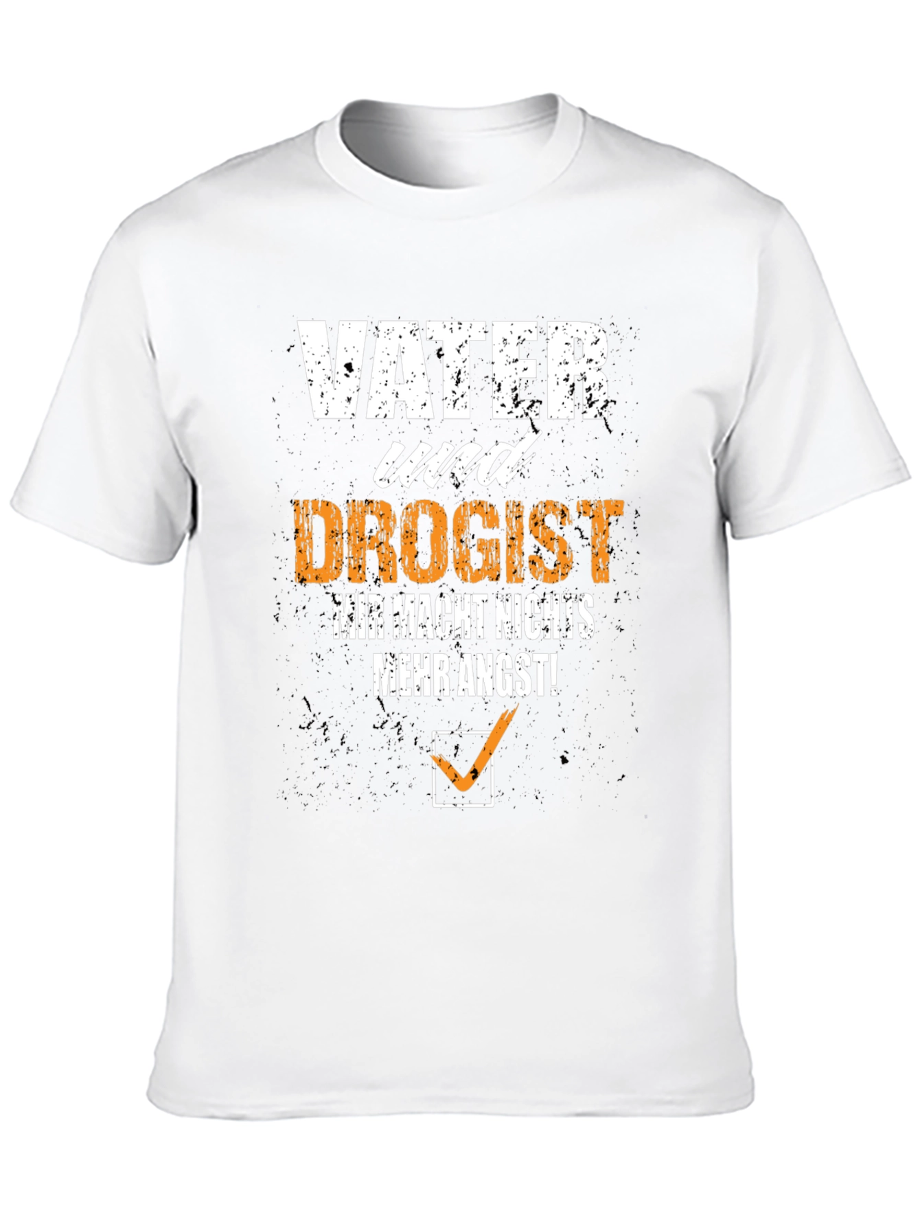 Vater Und Drogist Mens Black T-Shirt