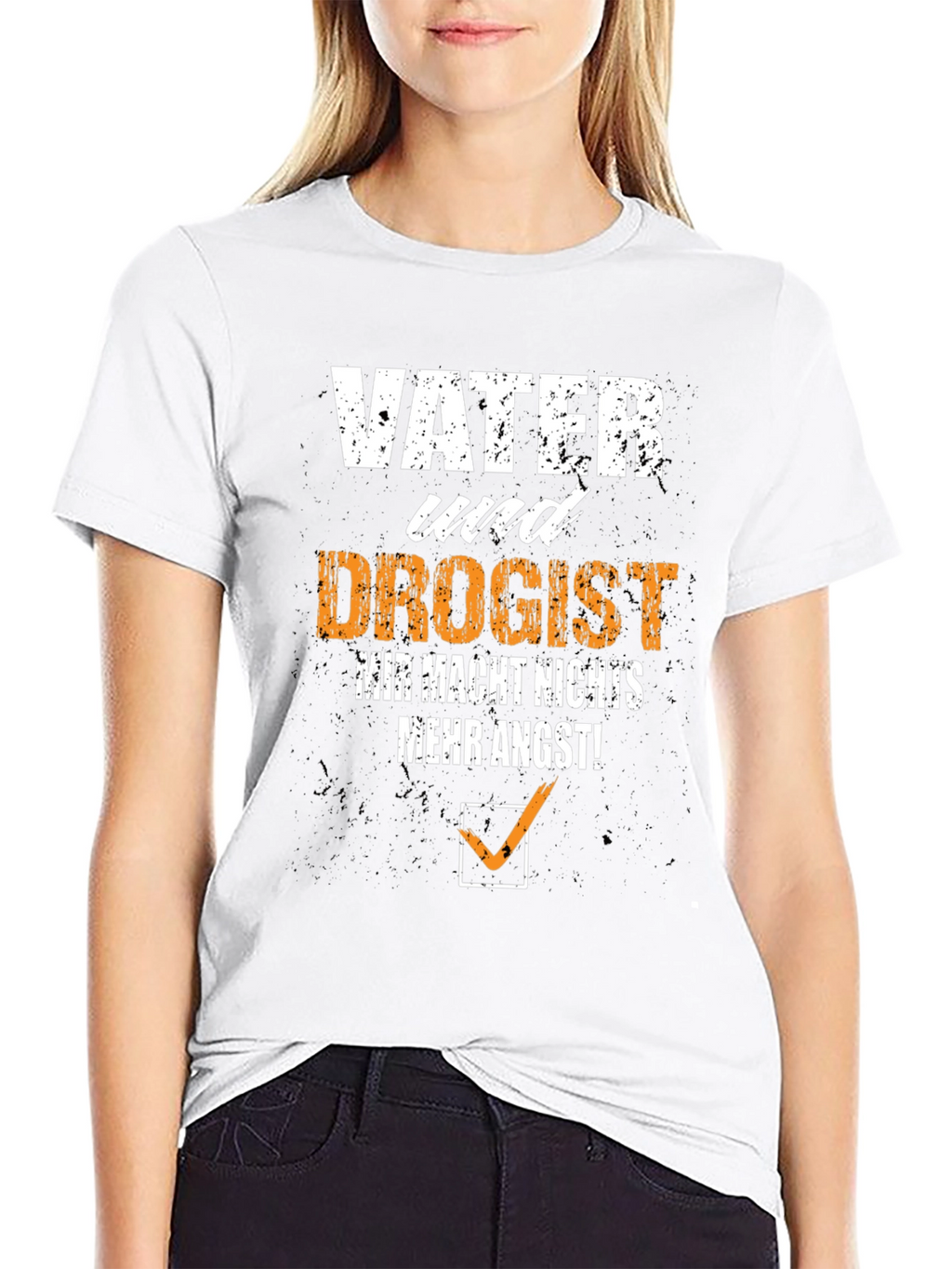 Vater Und Drogist Mens Black T-Shirt
