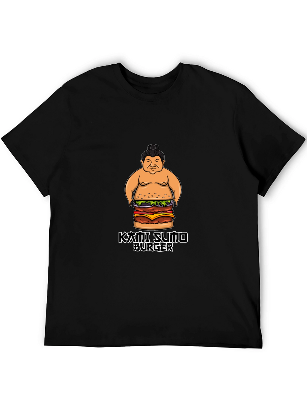 Kami Sumo Burger Graphic T-Shirt