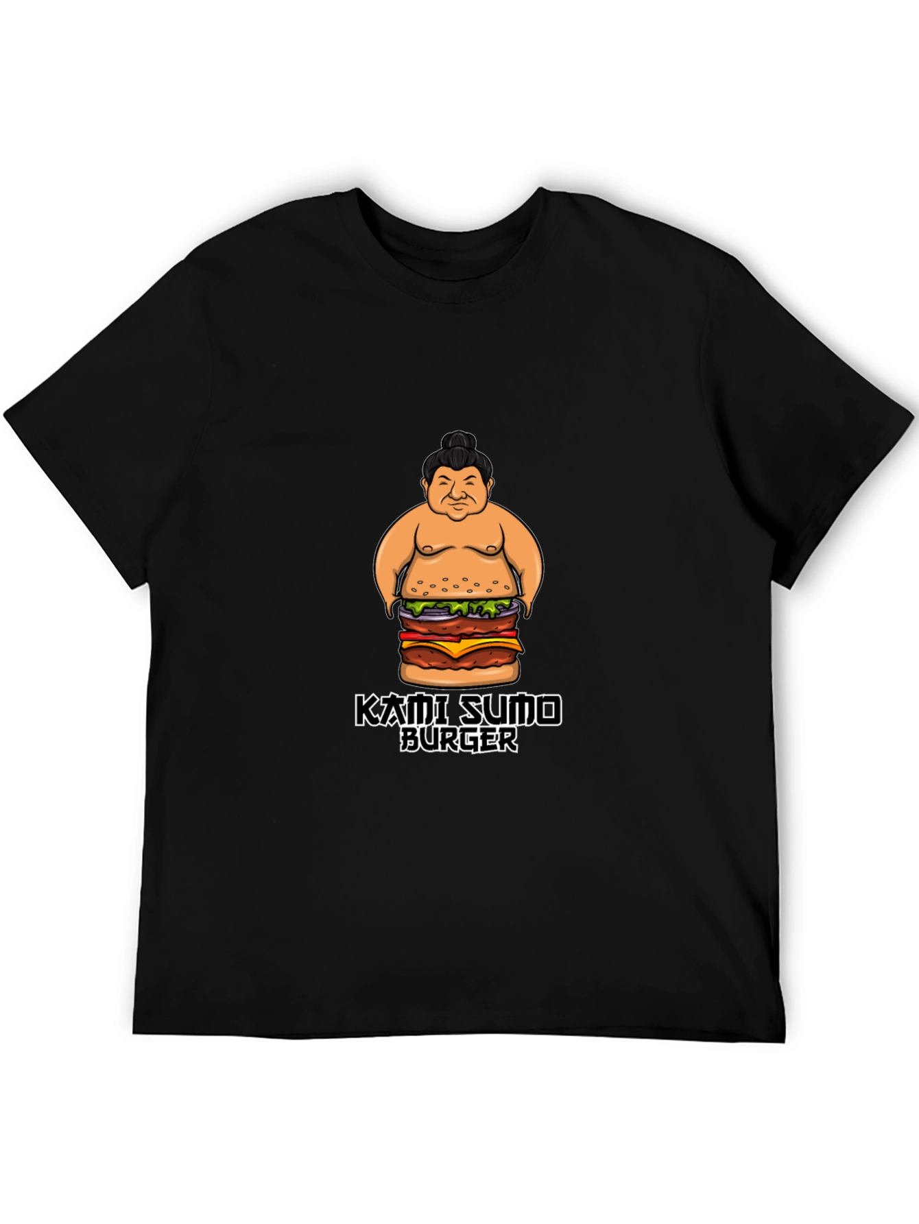 Kami Sumo Burger Graphic T-Shirt