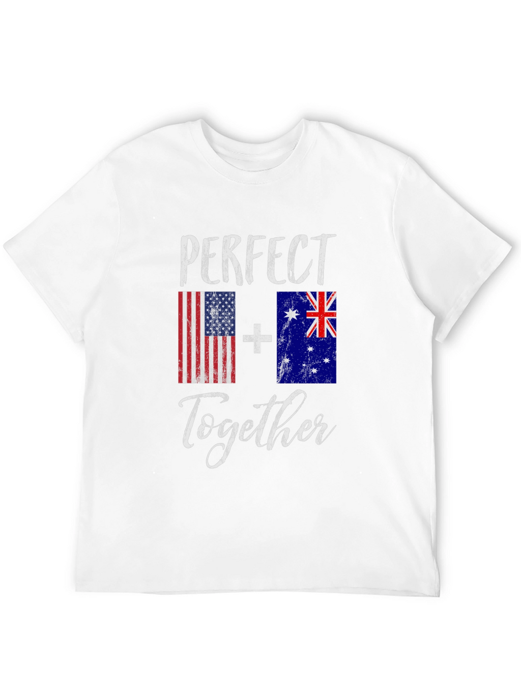 Perfect Together USA & Australia Flag T-Shirt