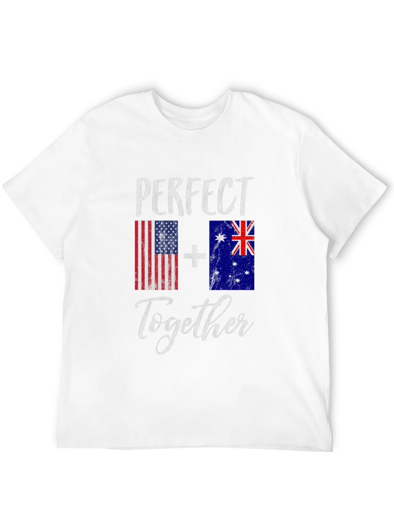 Perfect Together USA & Australia Flag T-Shirt