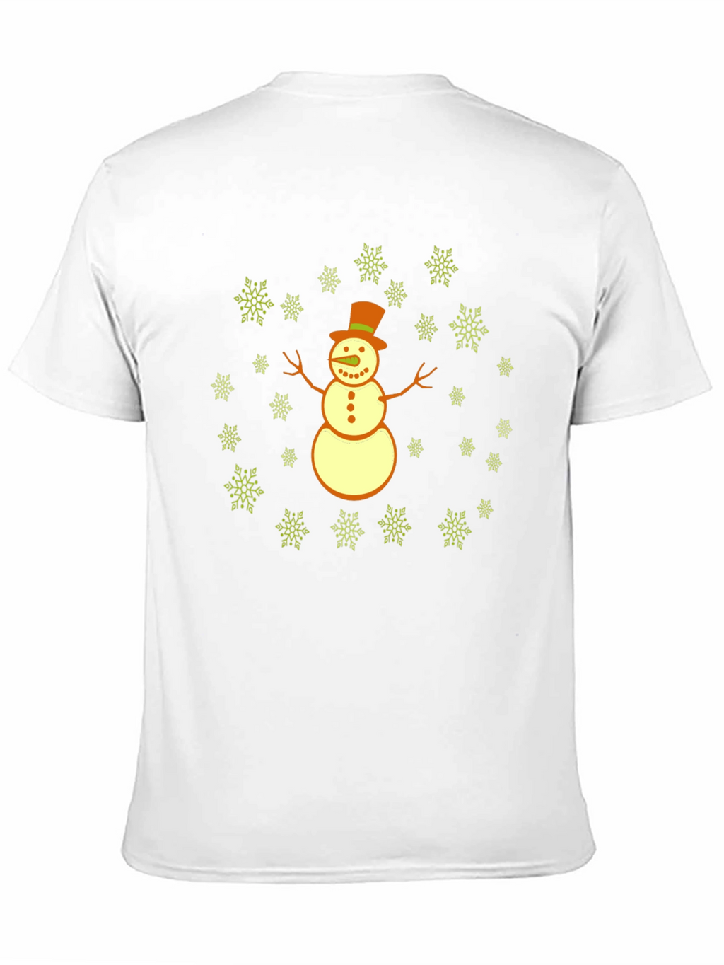Festive Snowman Graphic Tee - Holiday Cheer!
