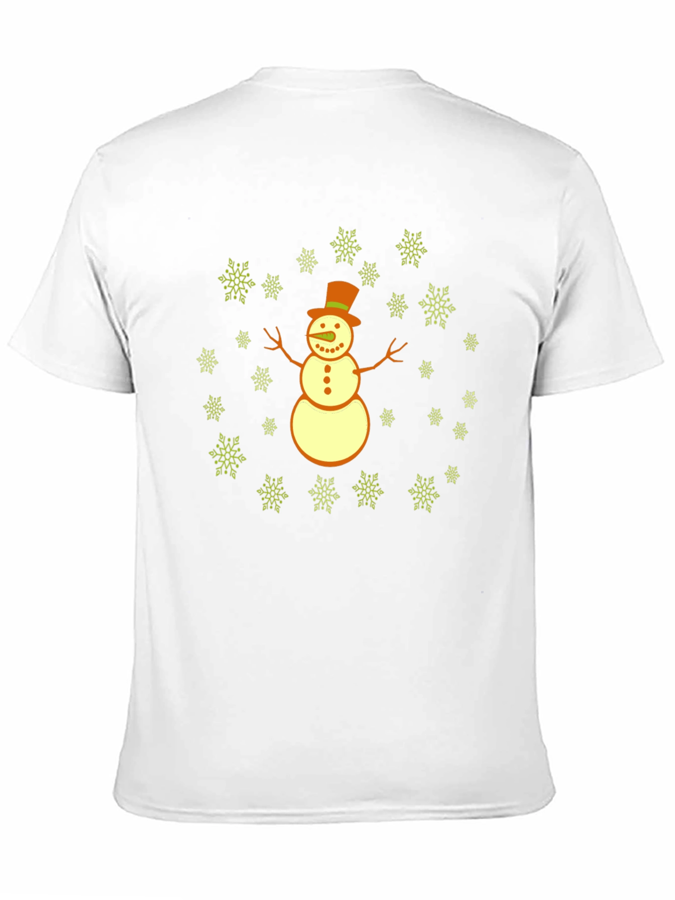 Festive Snowman Graphic Tee - Holiday Cheer!