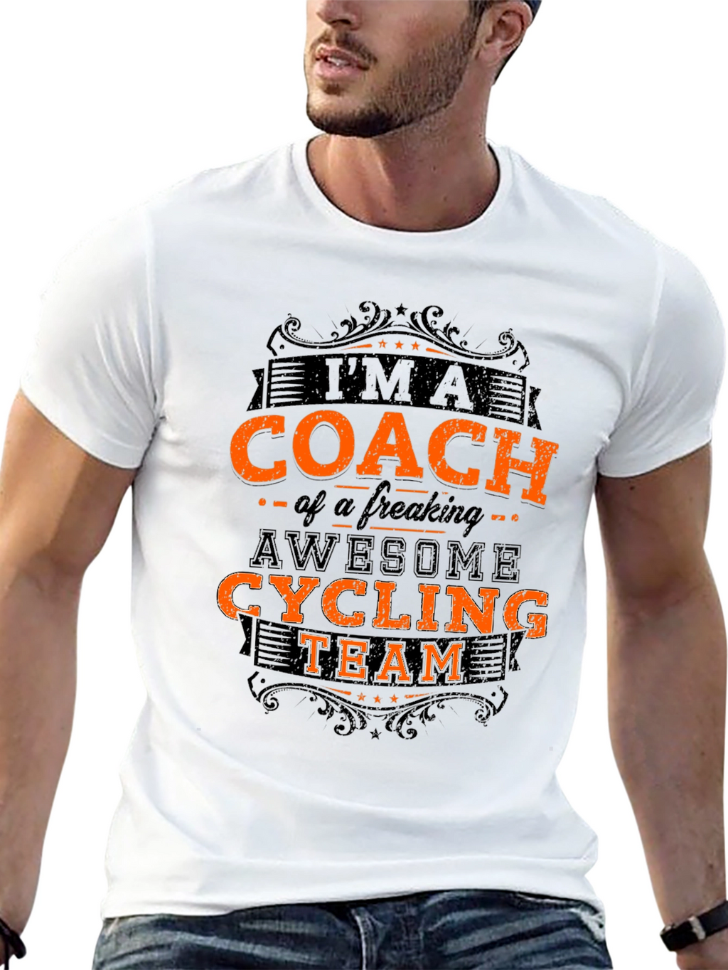 Awesome Cycling Coach T-Shirt