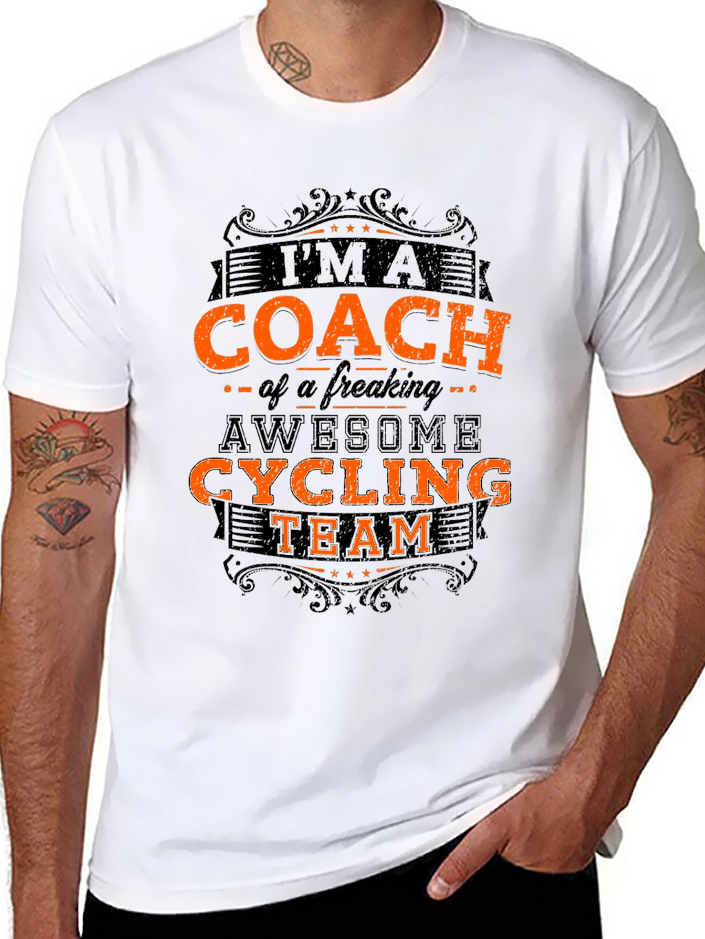 Awesome Cycling Coach T-Shirt