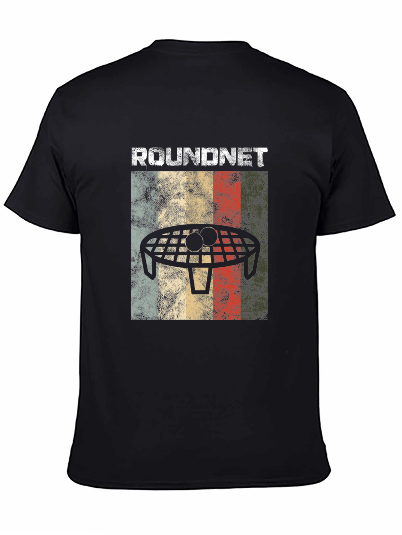 Retro Roundnet T-Shirt - Vintage Spikeball Tee