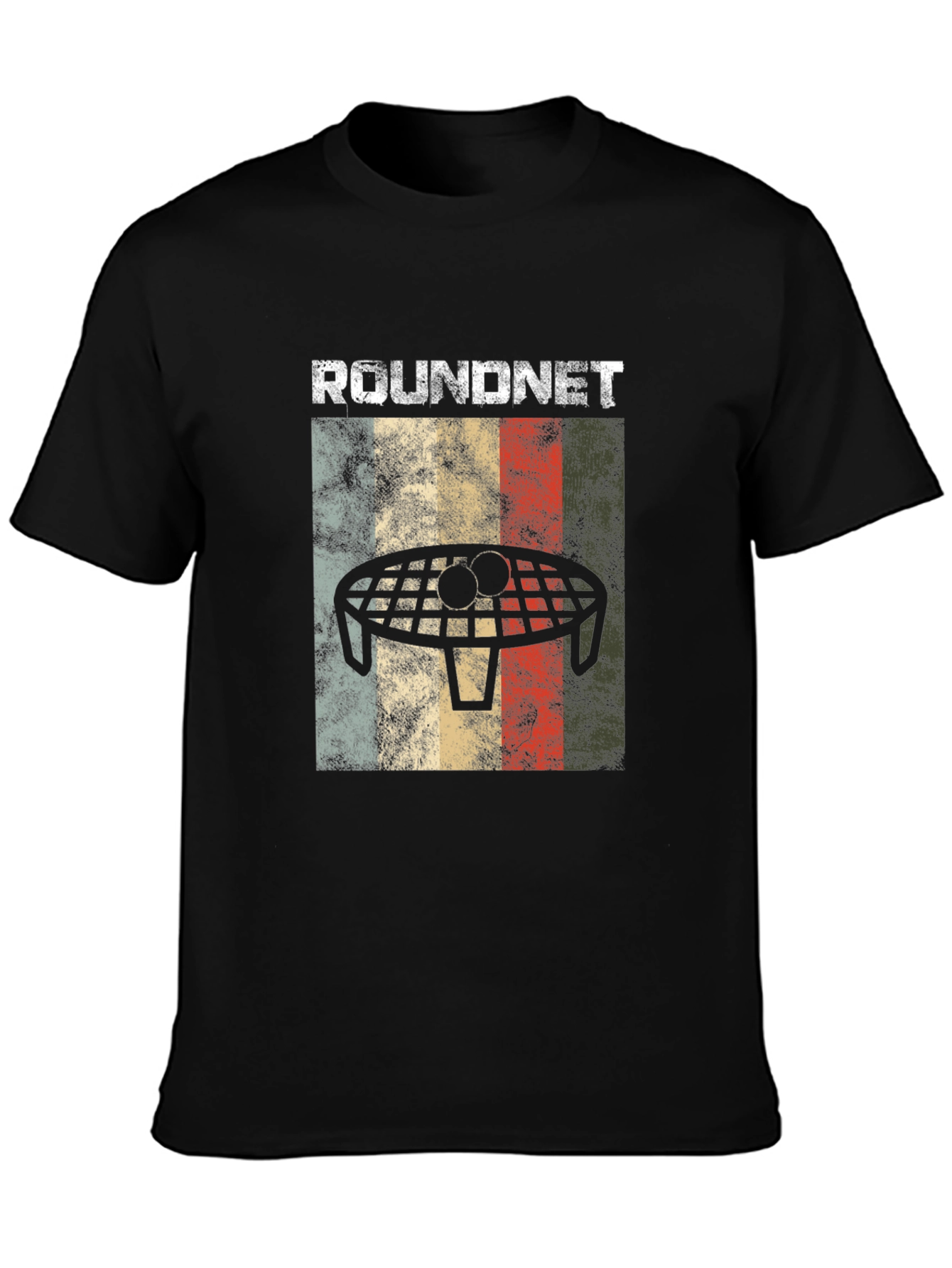 Retro Roundnet T-Shirt - Vintage Spikeball Tee