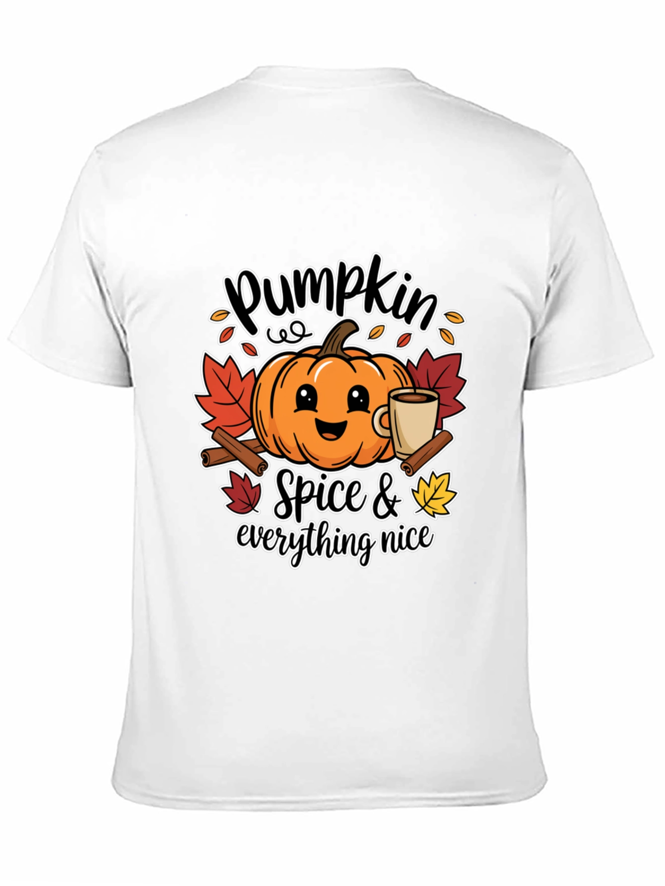 Pumpkin Spice & Everything Nice Graphic T-Shirt