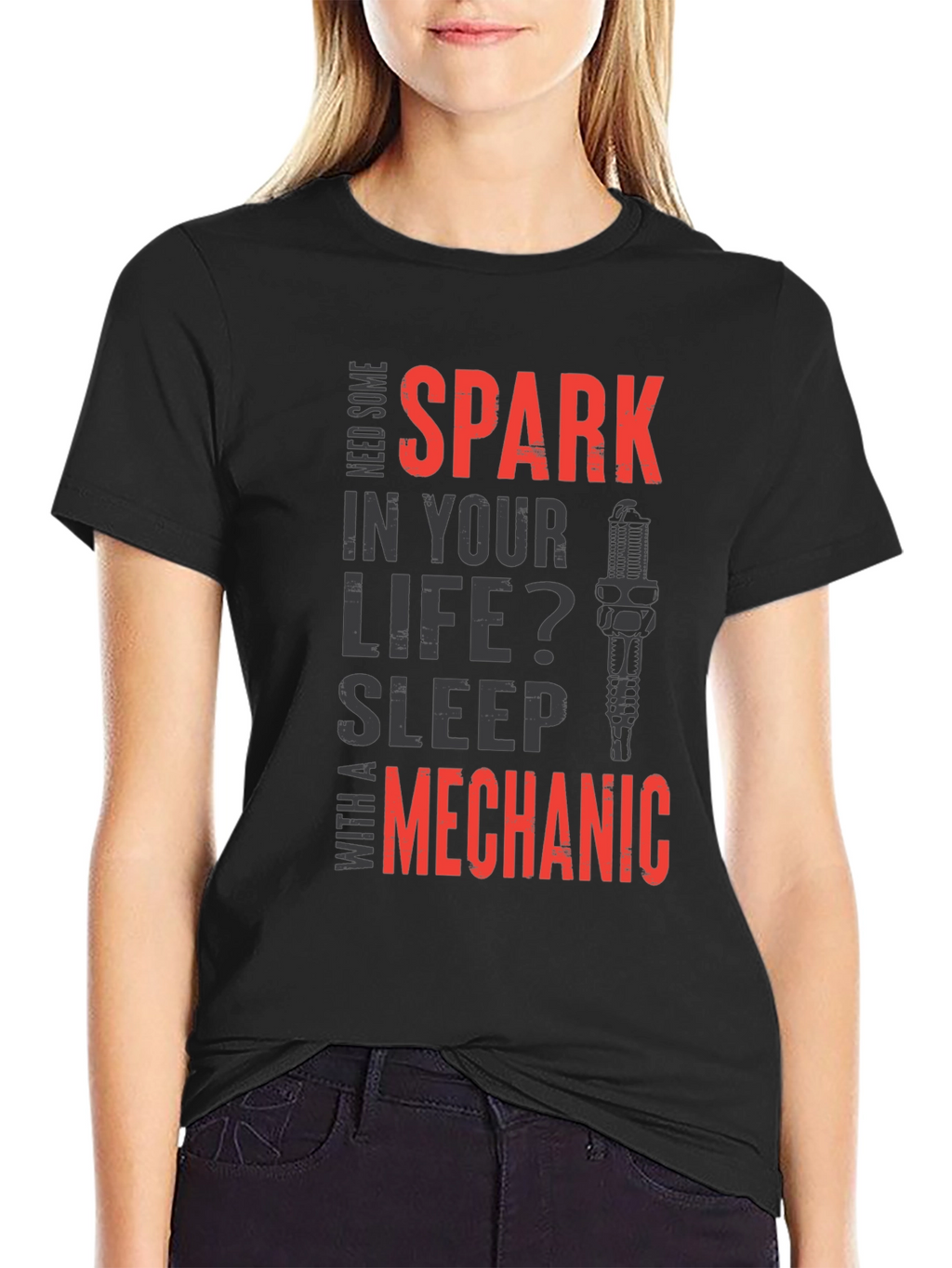 Need Some Spark? Mechanic T-Shirt
