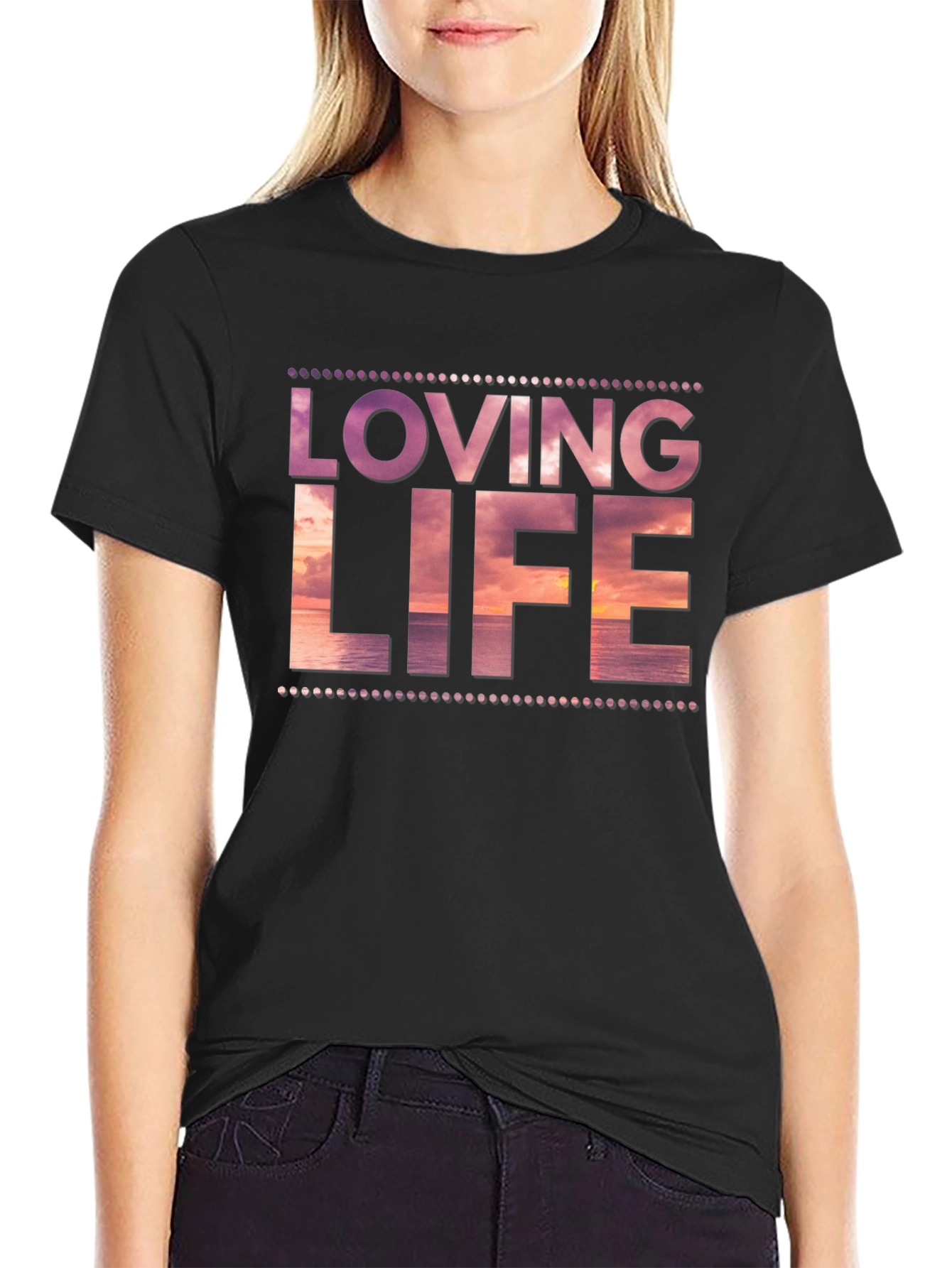 Loving Life Sunset T-Shirt