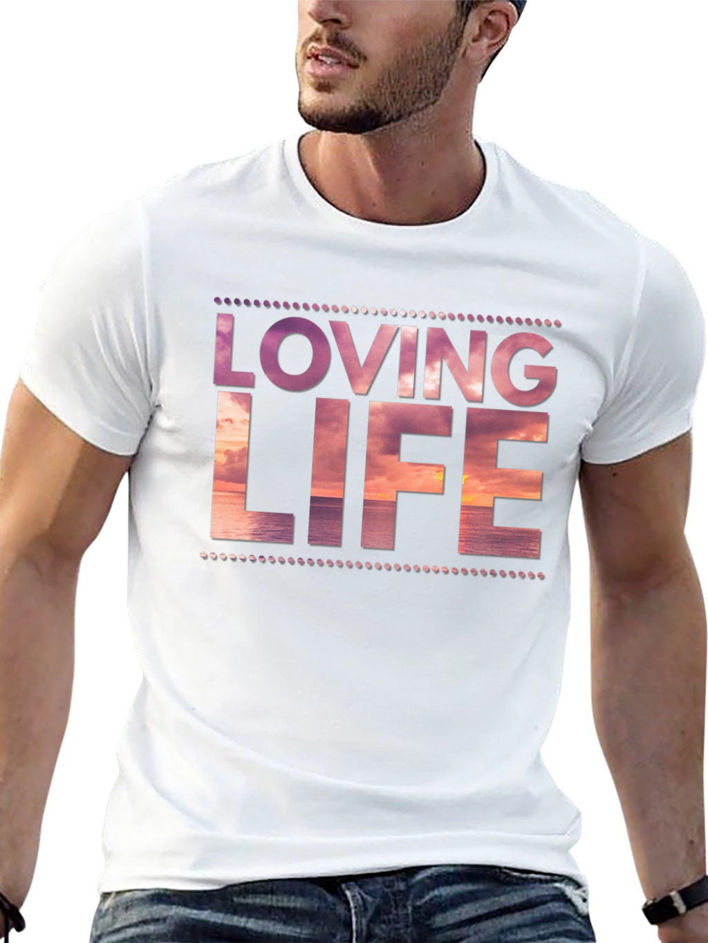 Loving Life Sunset T-Shirt