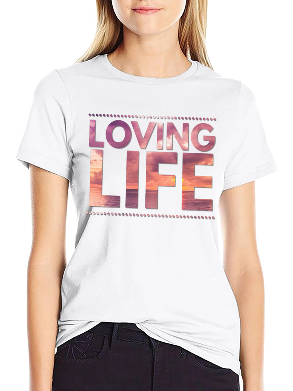 Loving Life Sunset T-Shirt