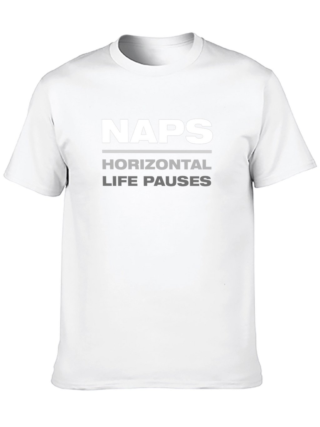 NAPS Horizontal Life Pauses Graphic Tee