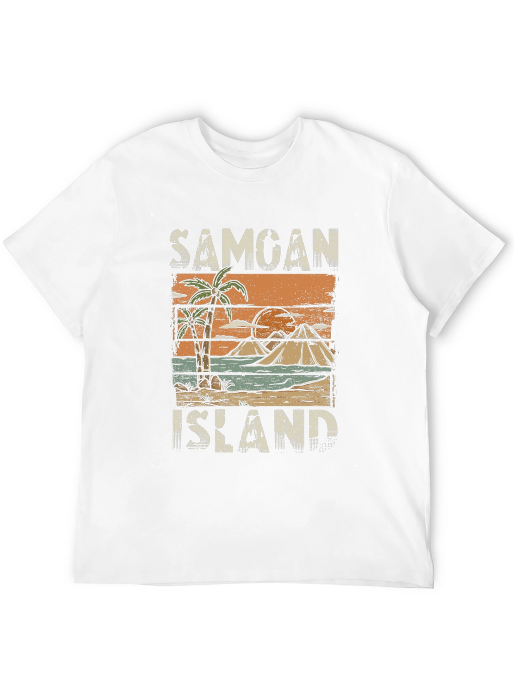 Samoan Island T-Shirt - Tropical Vacation Souvenir Tee