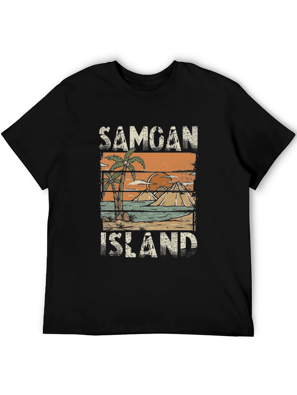 Samoan Island T-Shirt - Tropical Vacation Souvenir Tee