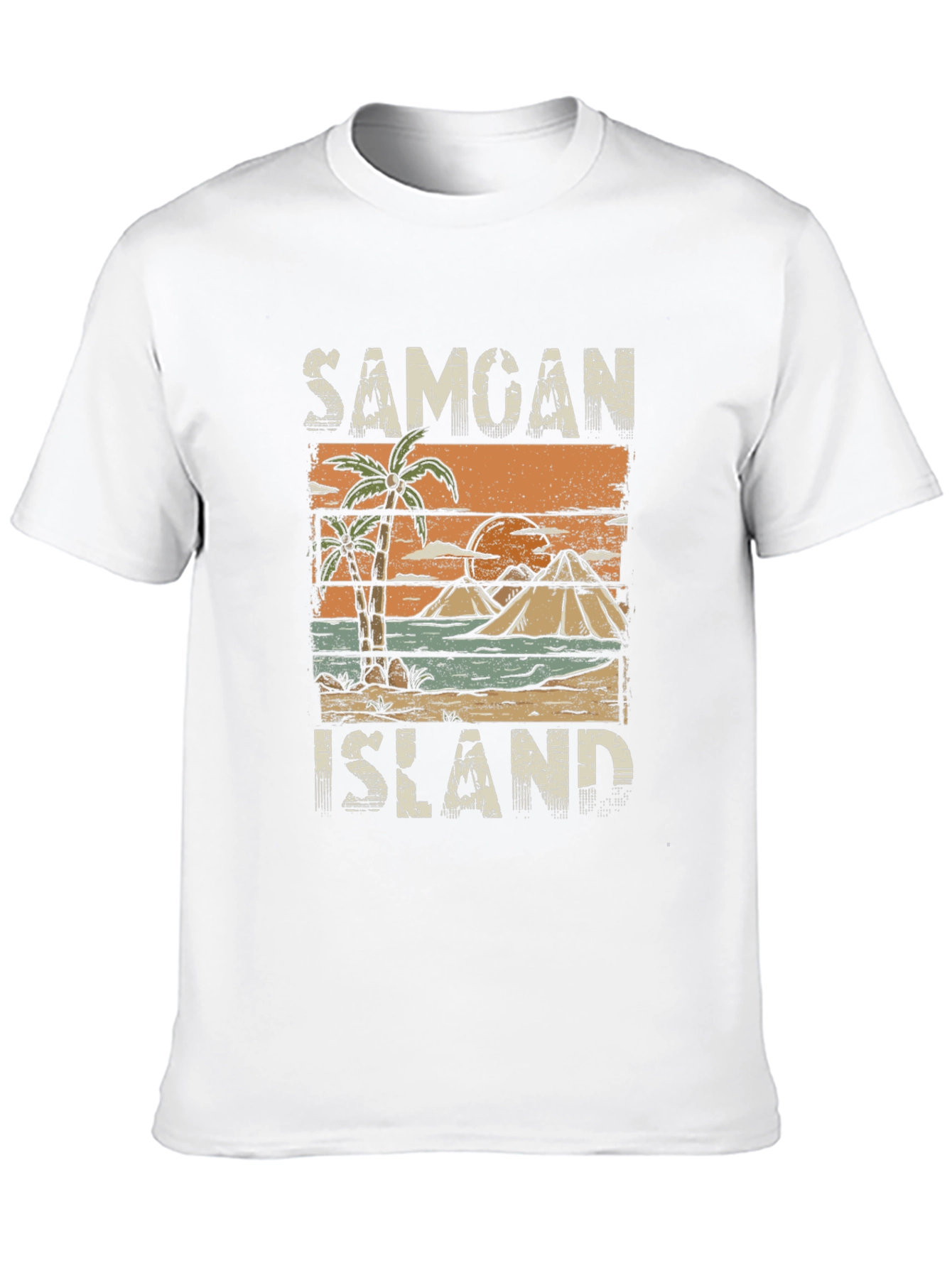 Samoan Island T-Shirt - Tropical Vacation Souvenir Tee