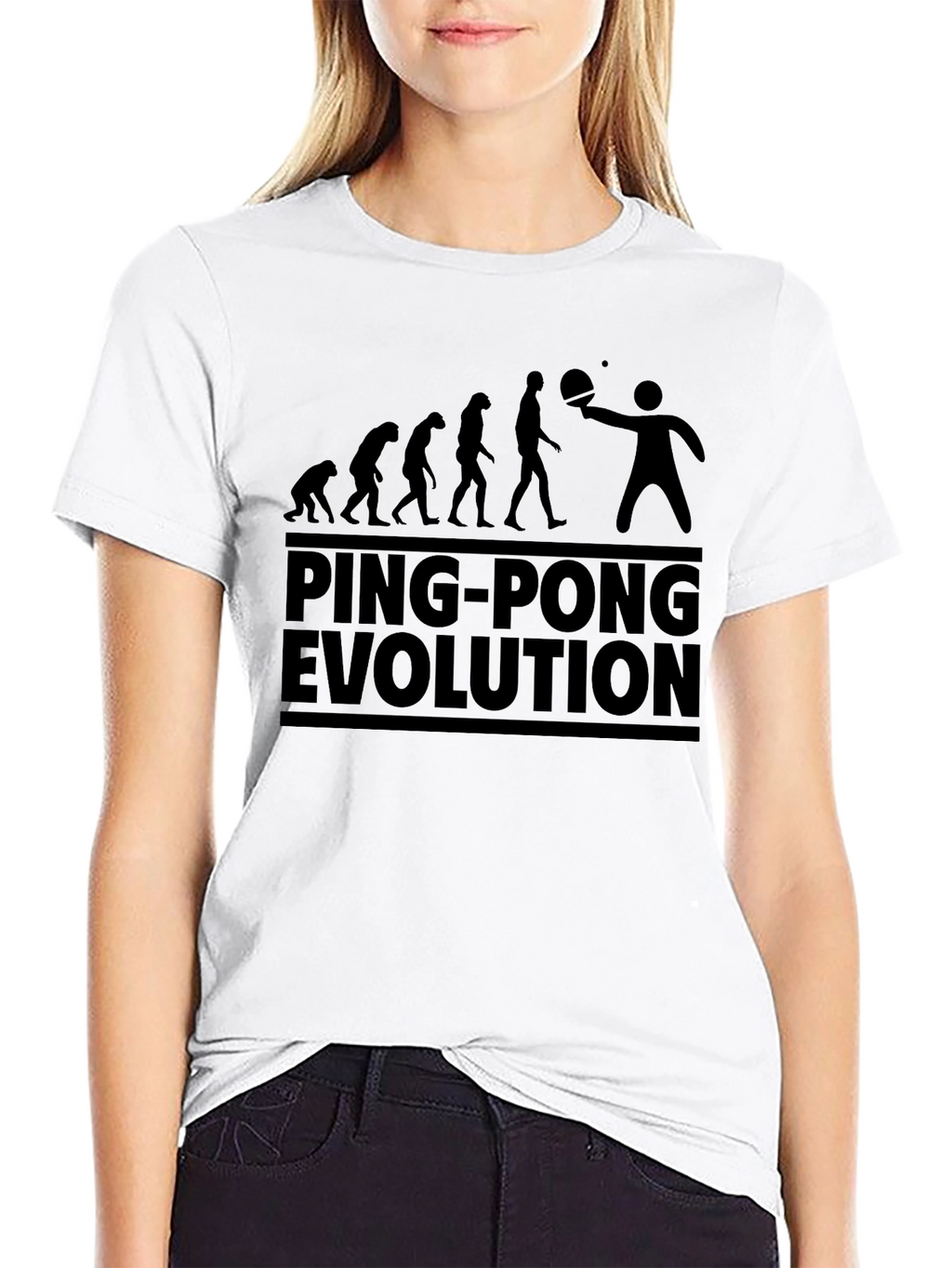 Ping-Pong Evolution Graphic T-Shirt