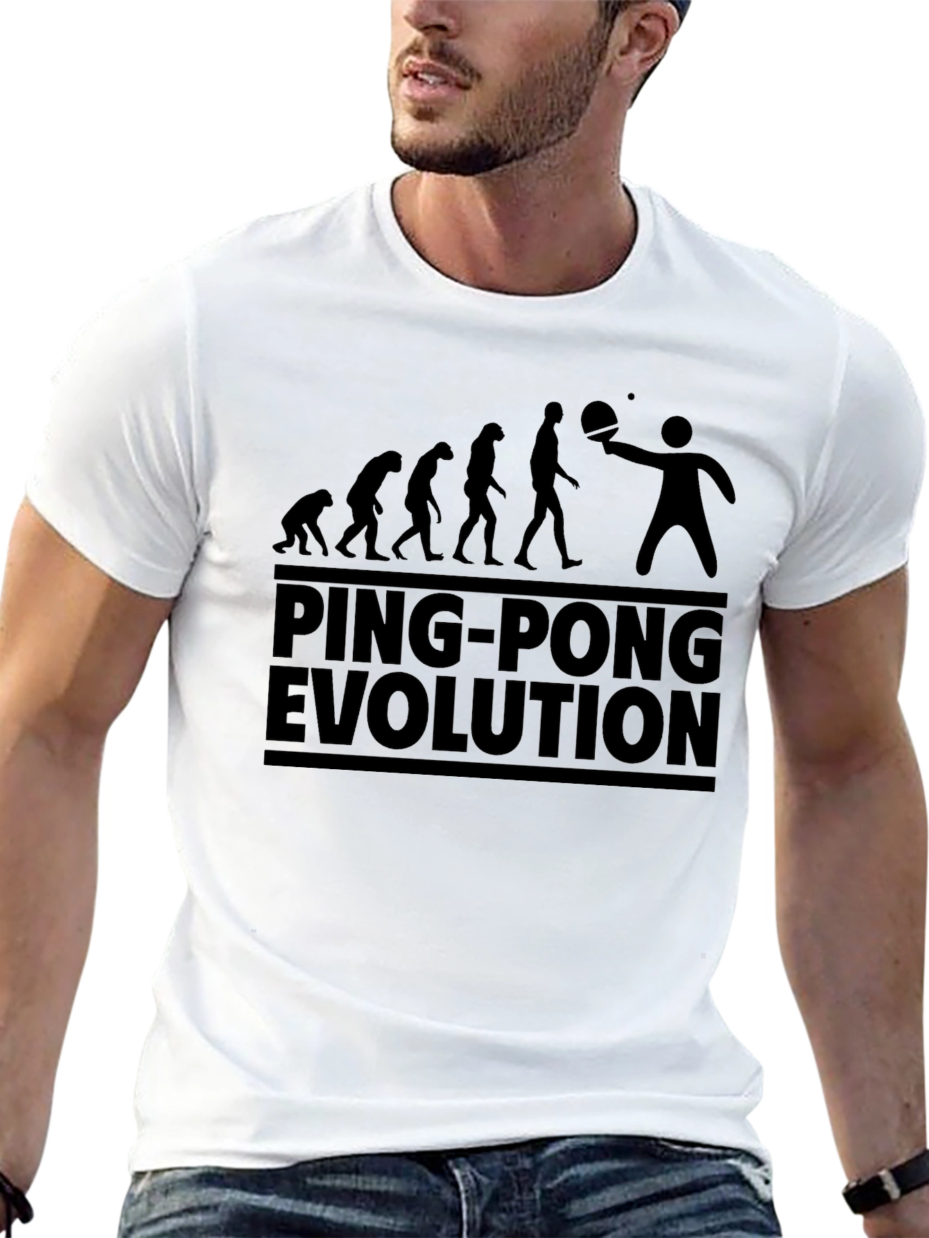 Ping-Pong Evolution Graphic T-Shirt