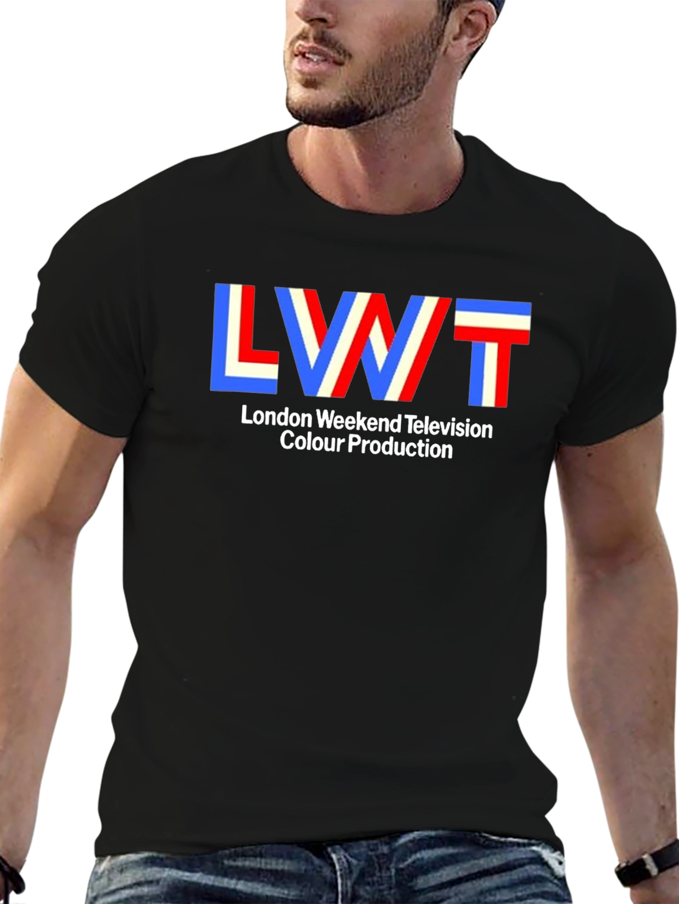 LWT London Weekend Television Graphic T-Shirt