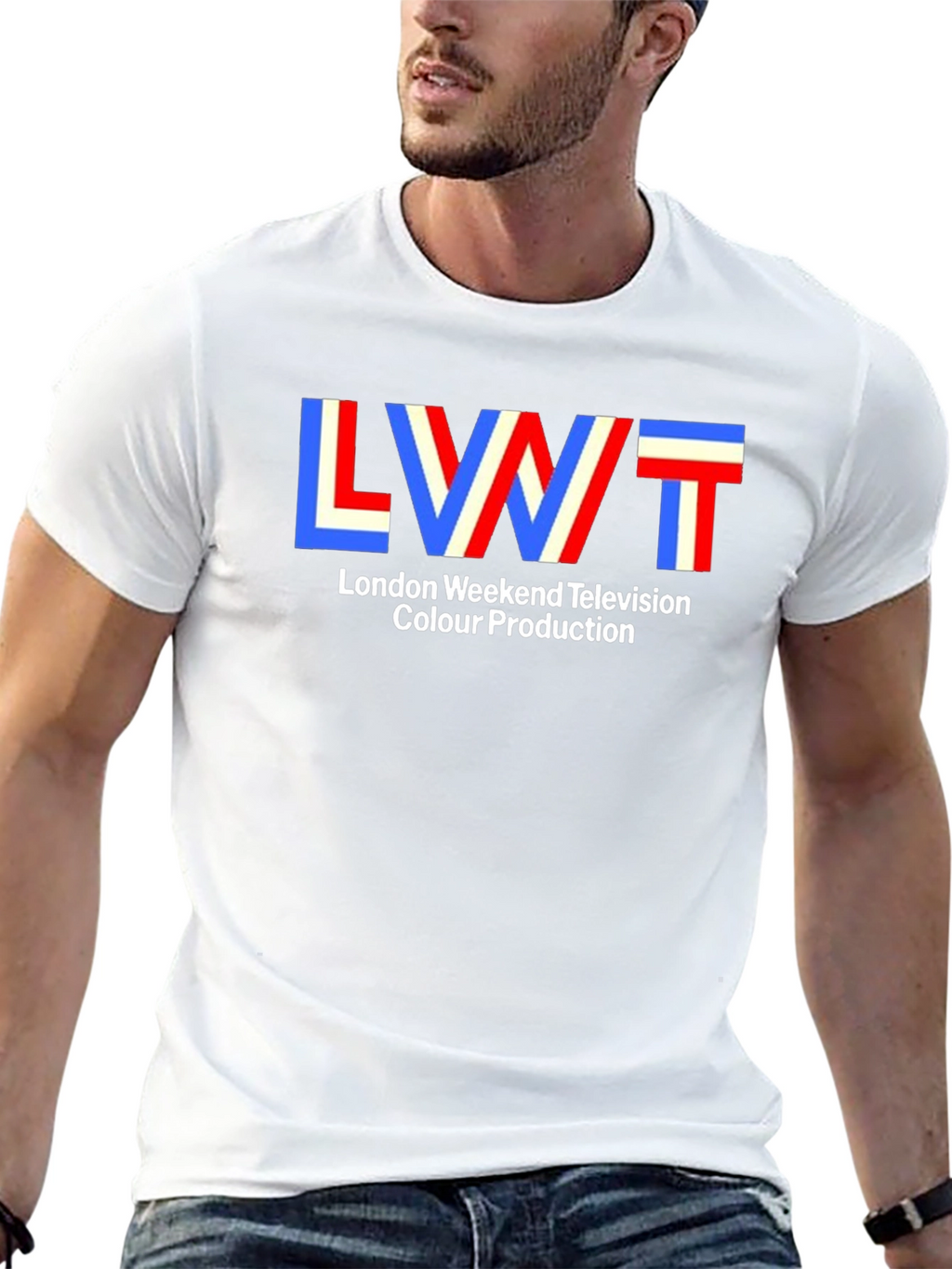 LWT London Weekend Television Graphic T-Shirt