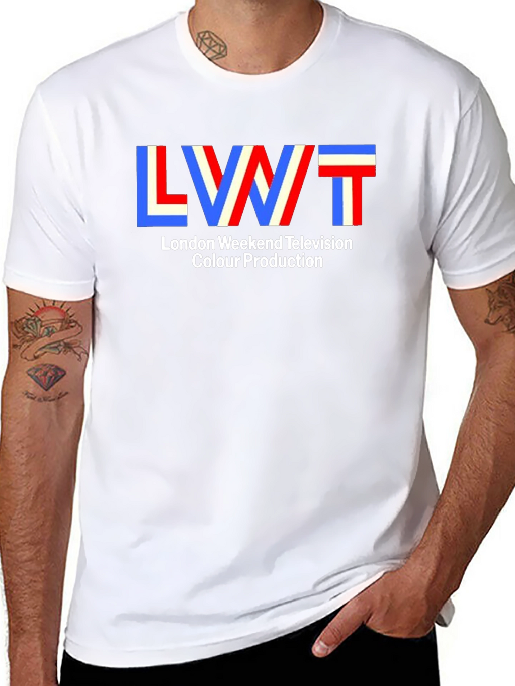 LWT London Weekend Television Graphic T-Shirt