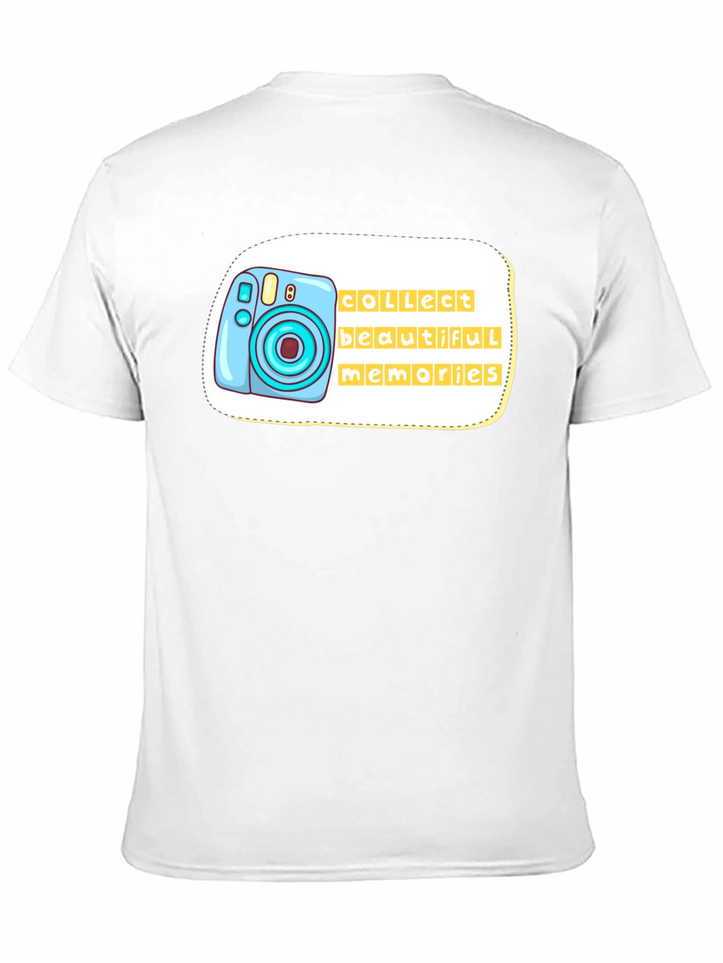 Camera Graphic Tee - Collect Beautiful Memories