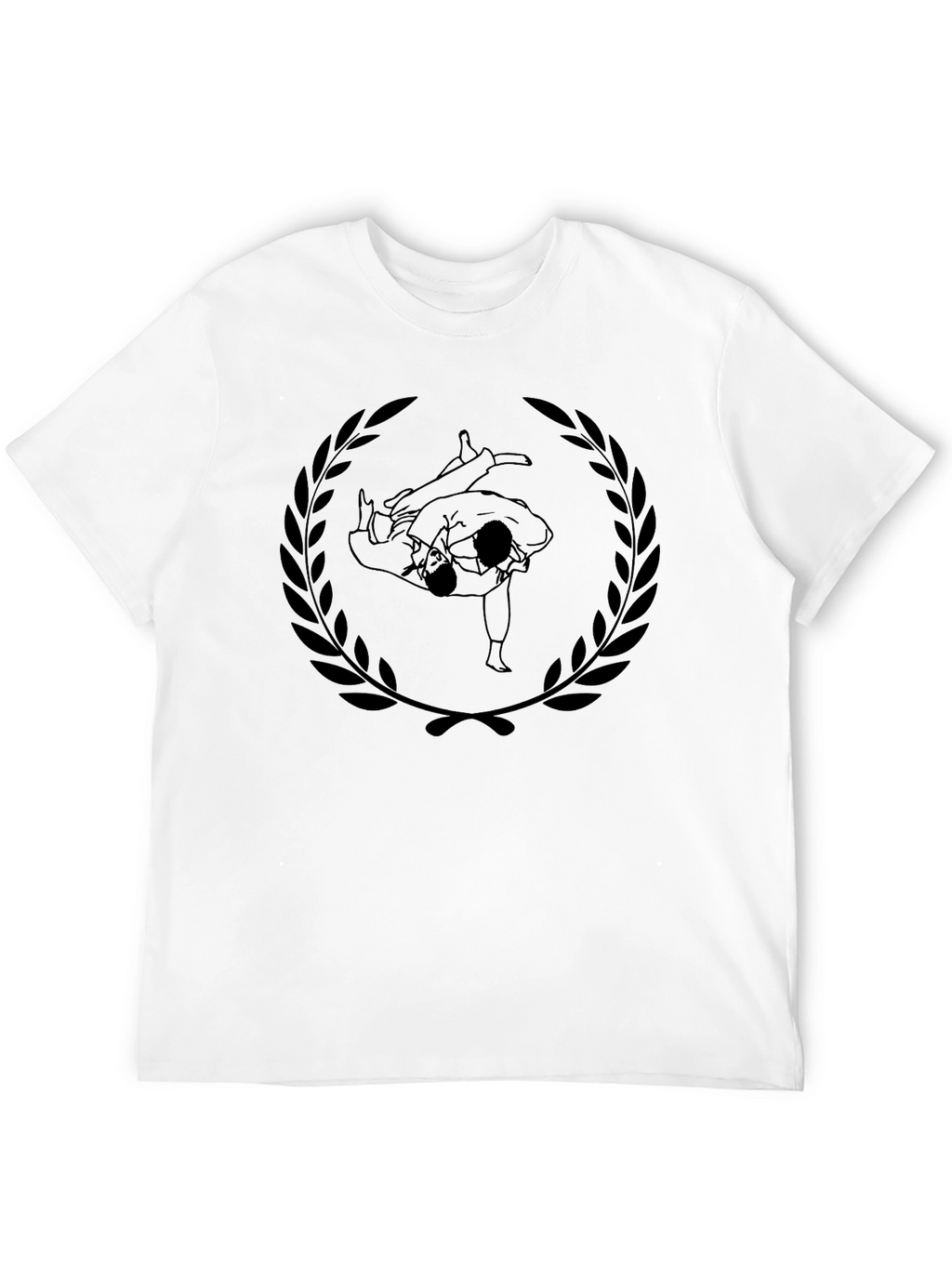 Judo Laurel Wreath Graphic Tee