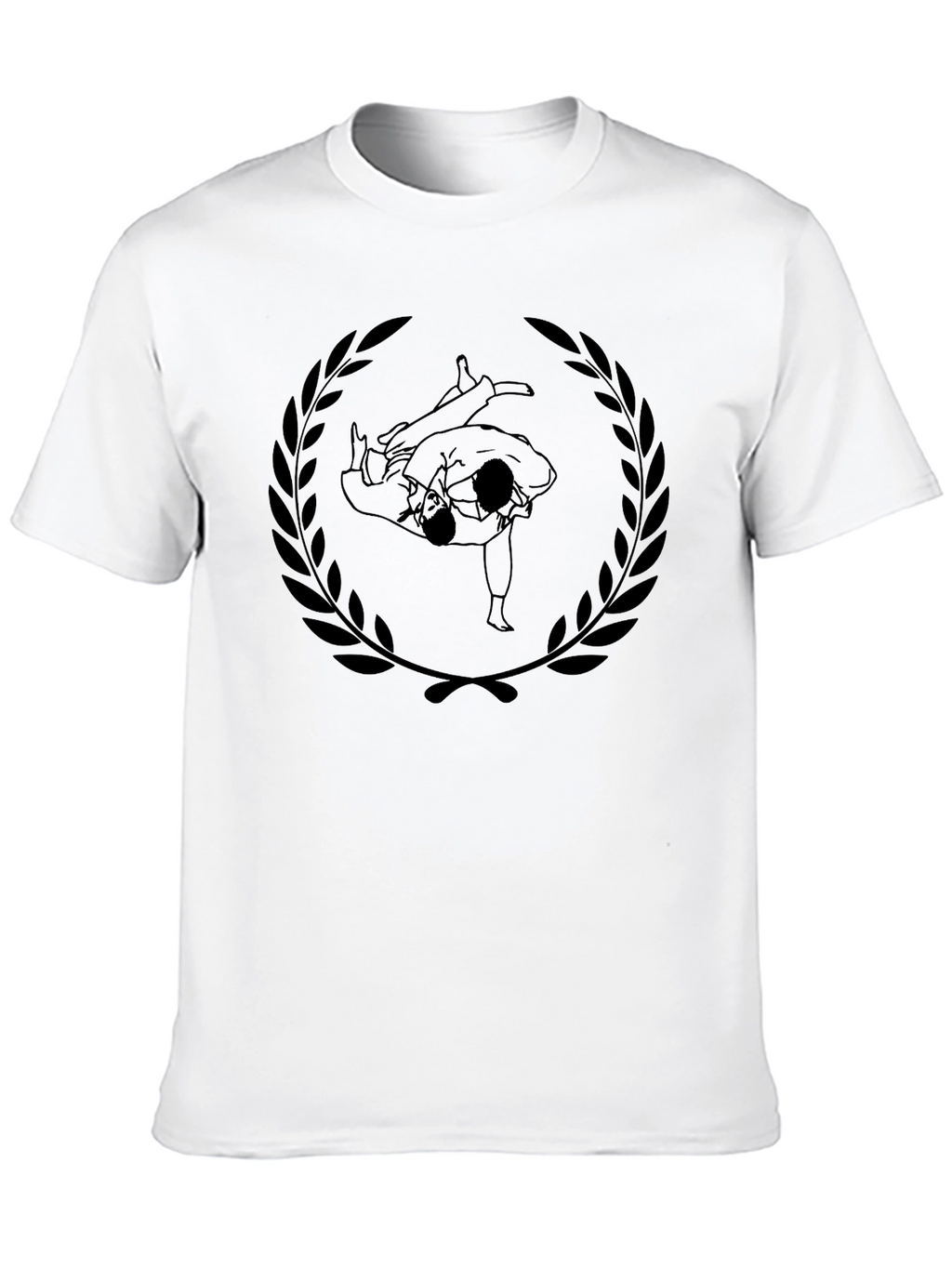 Judo Laurel Wreath Graphic Tee