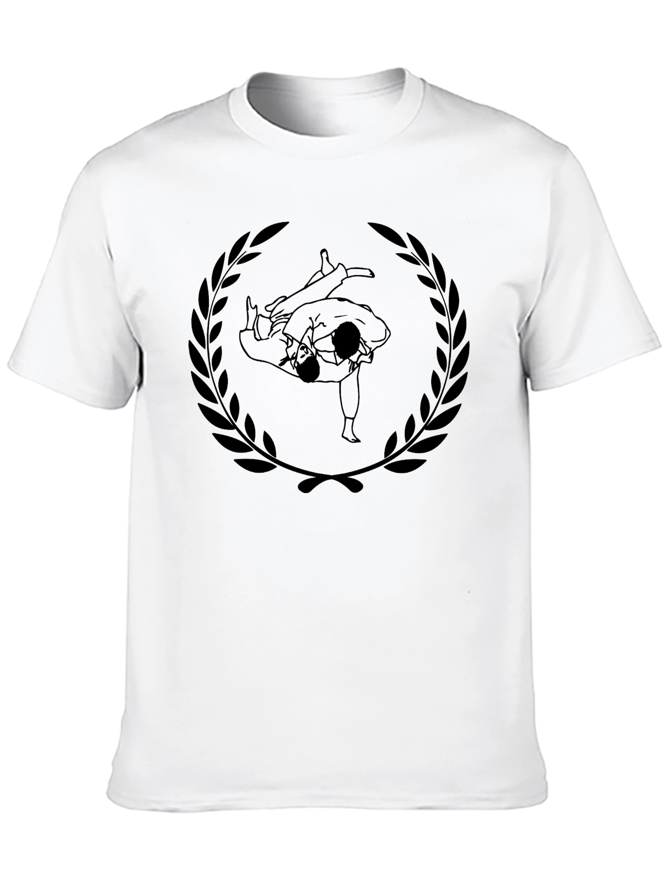 Judo Laurel Wreath Graphic Tee