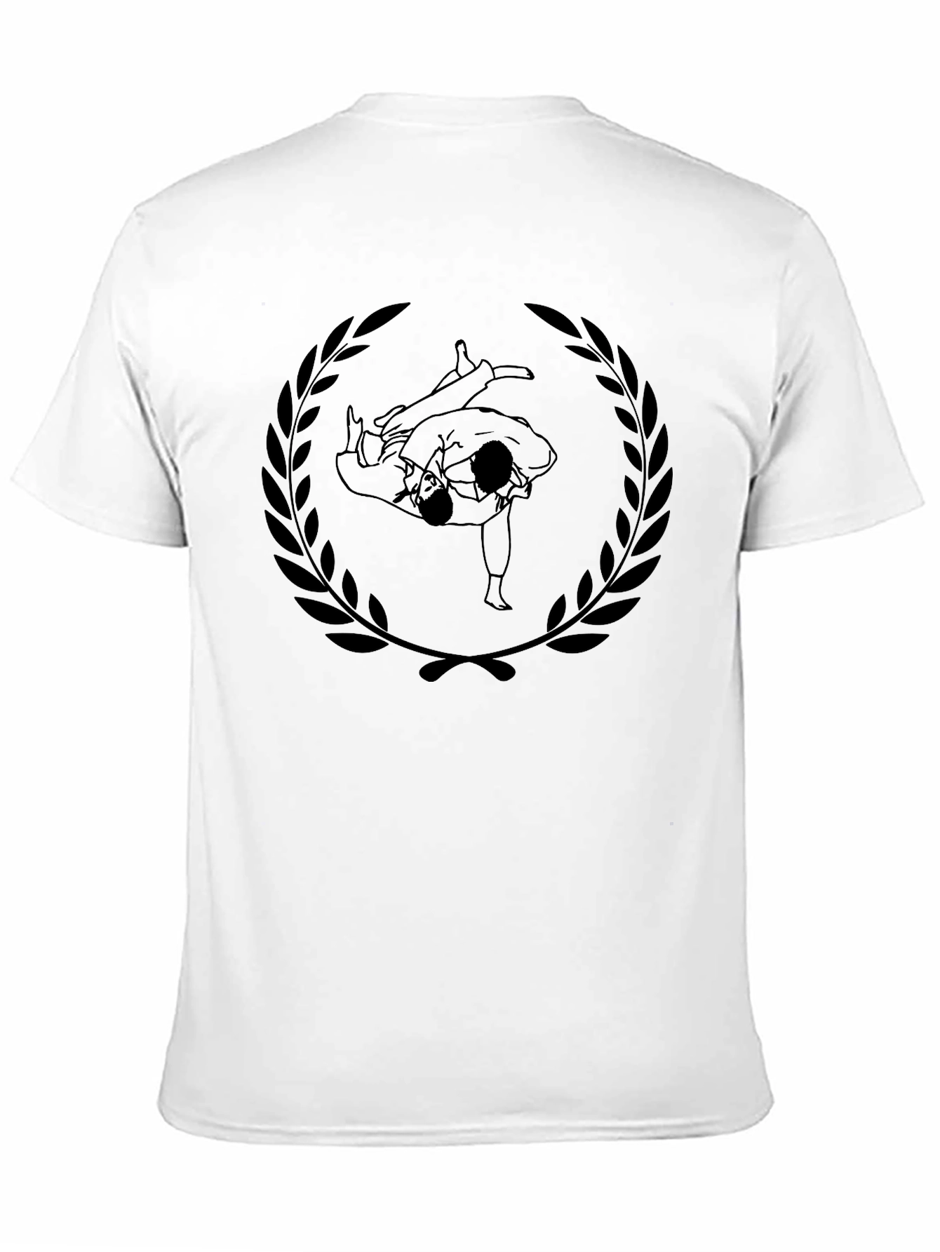 Judo Laurel Wreath Graphic Tee