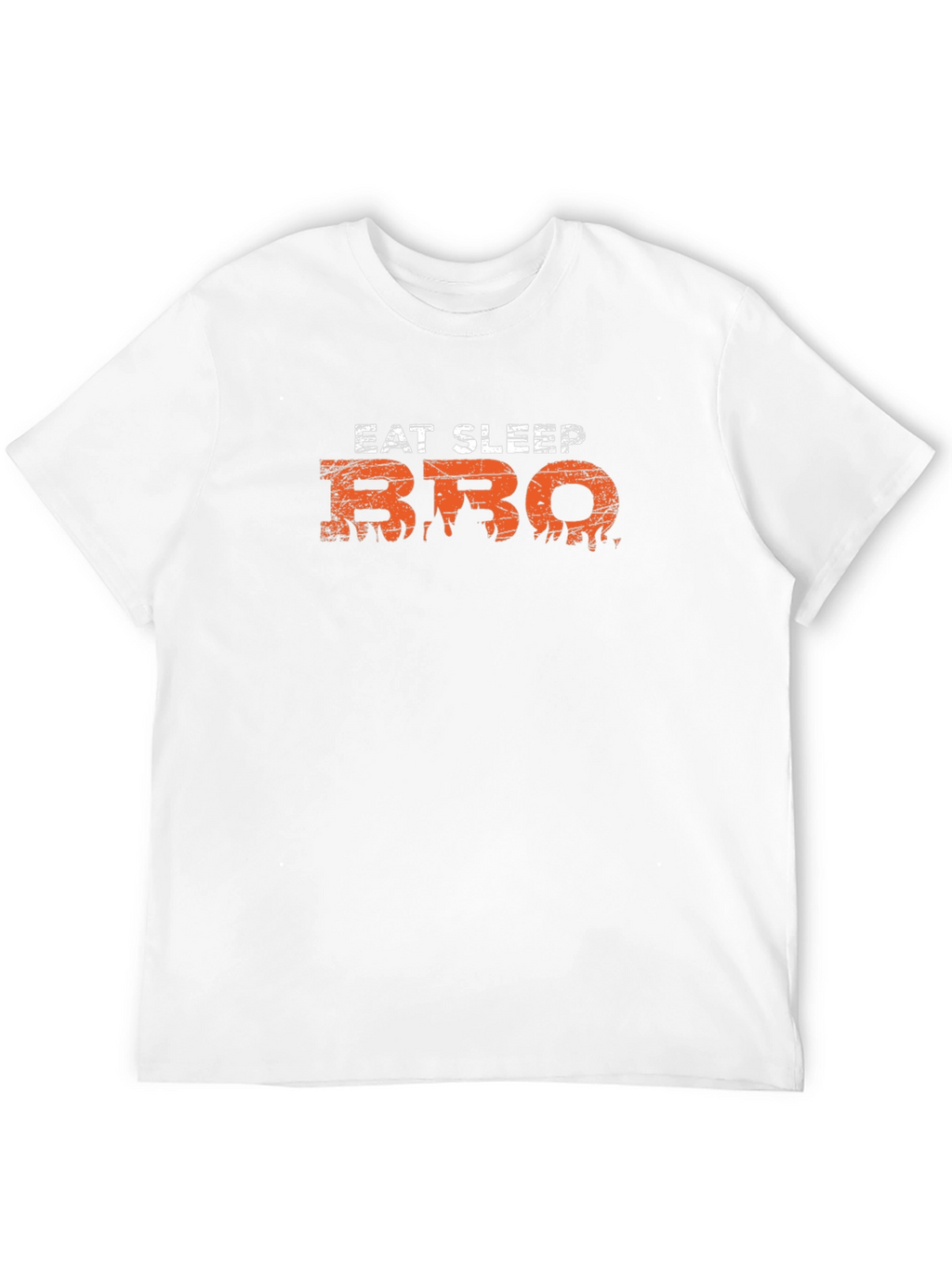 Eat Sleep BBQ Black Graphic T-Shirt