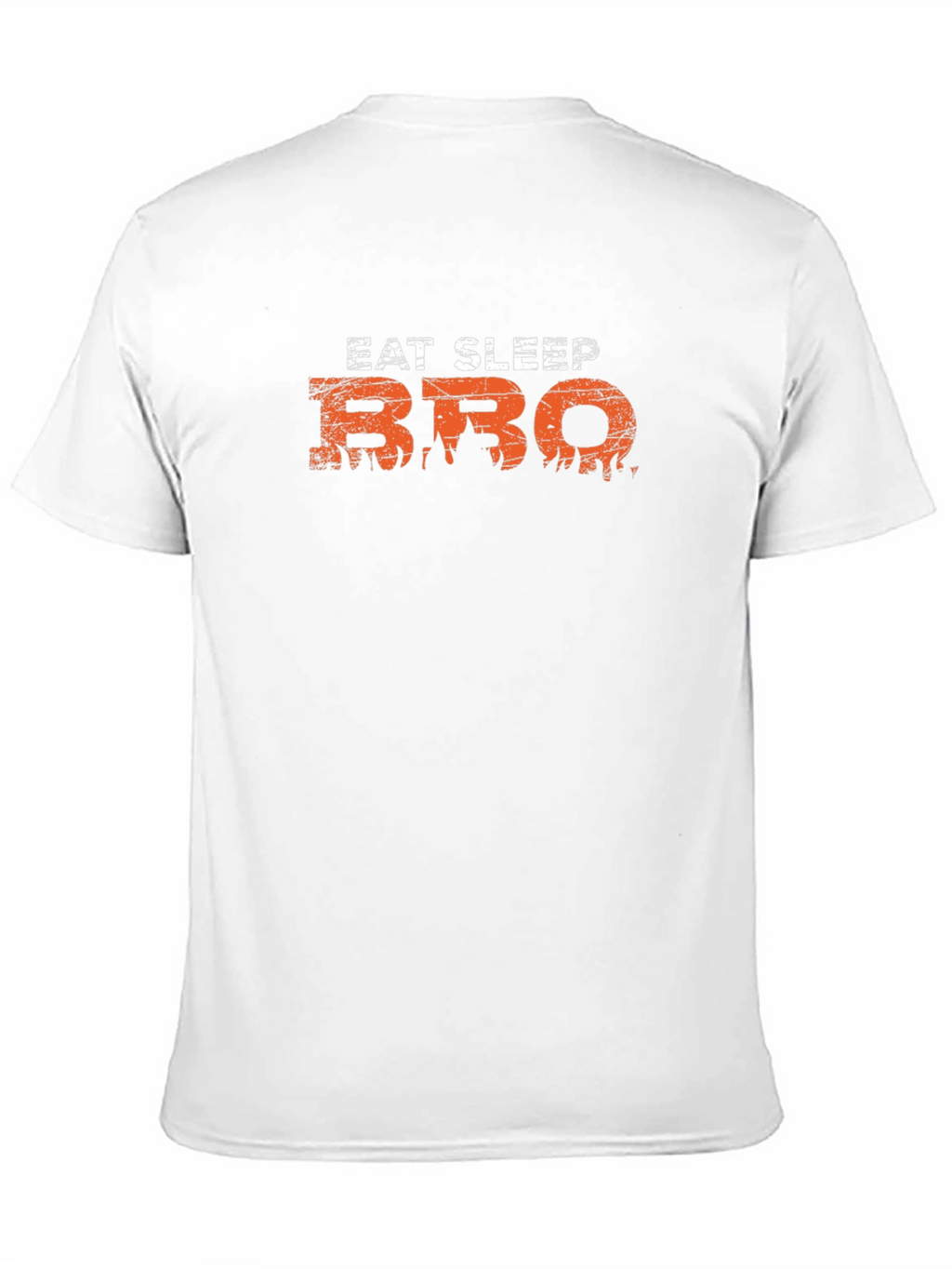 Eat Sleep BBQ Black Graphic T-Shirt