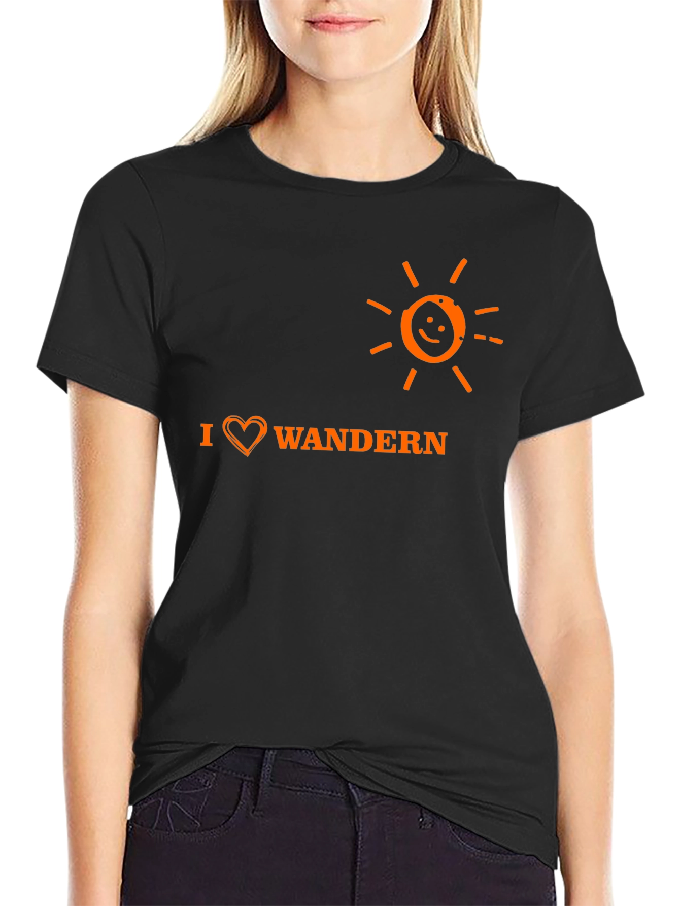 I Heart Wandern Graphic T-Shirt