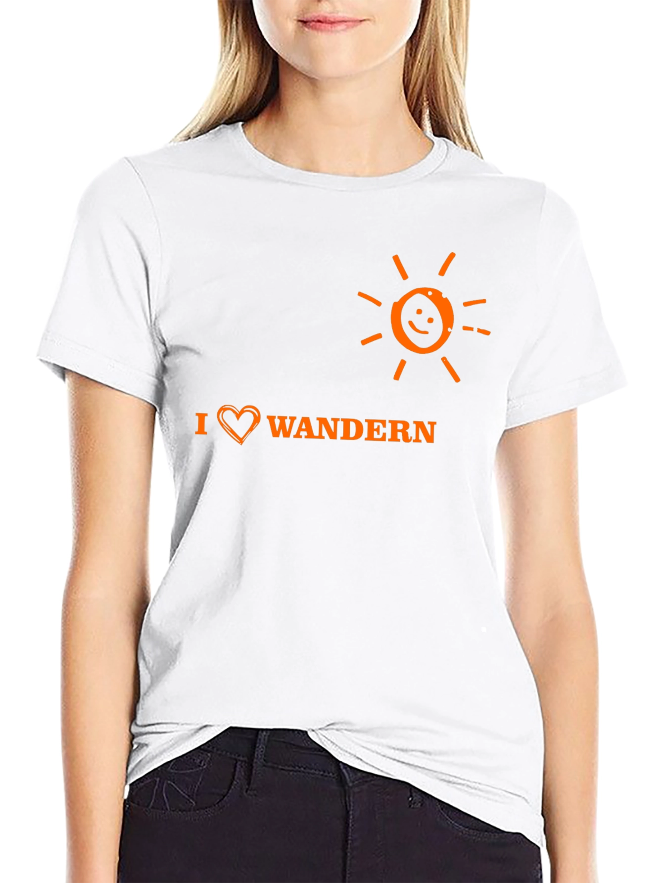 I Heart Wandern Graphic T-Shirt