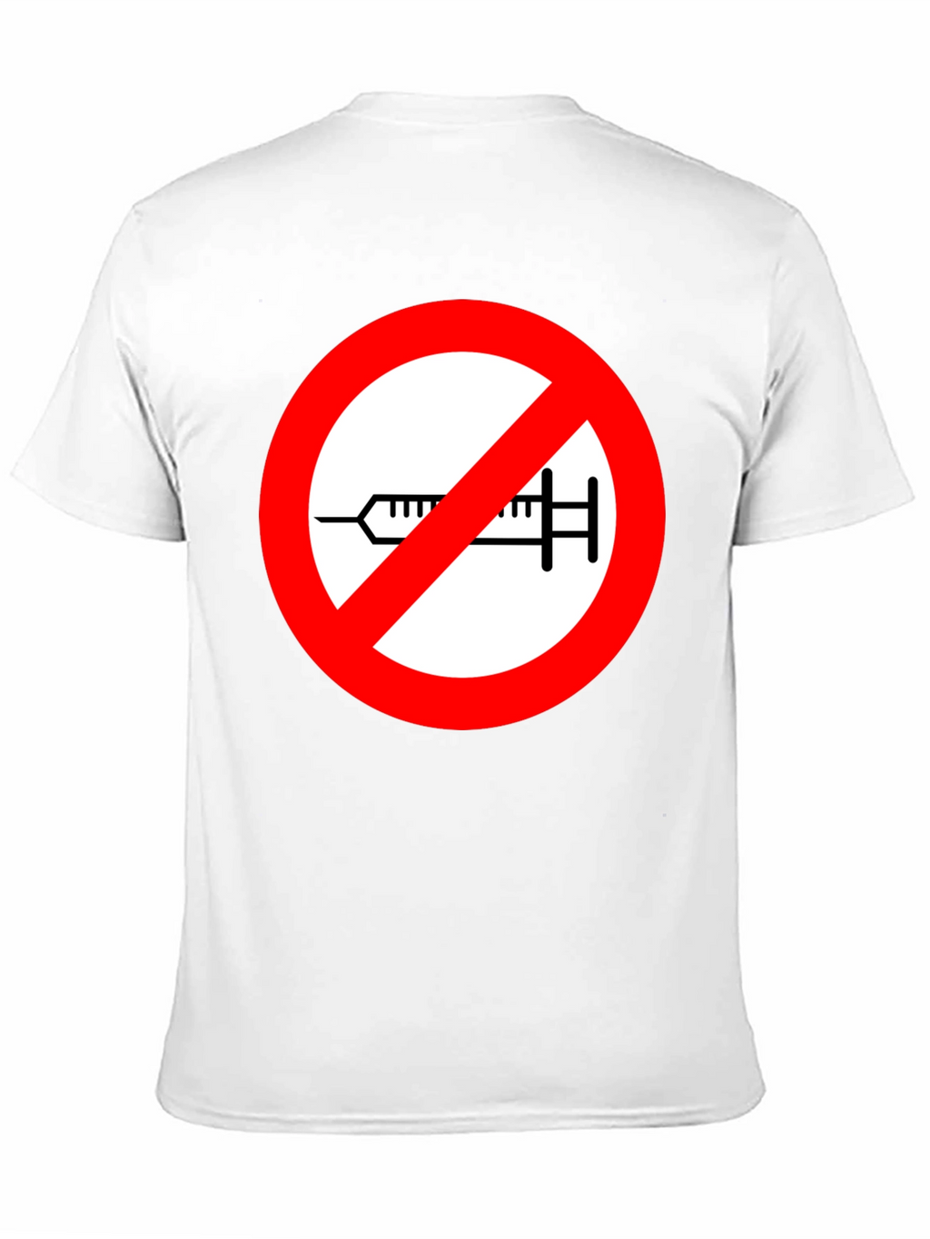 No Vaccine T-Shirt Anti-Vaxxer Tee