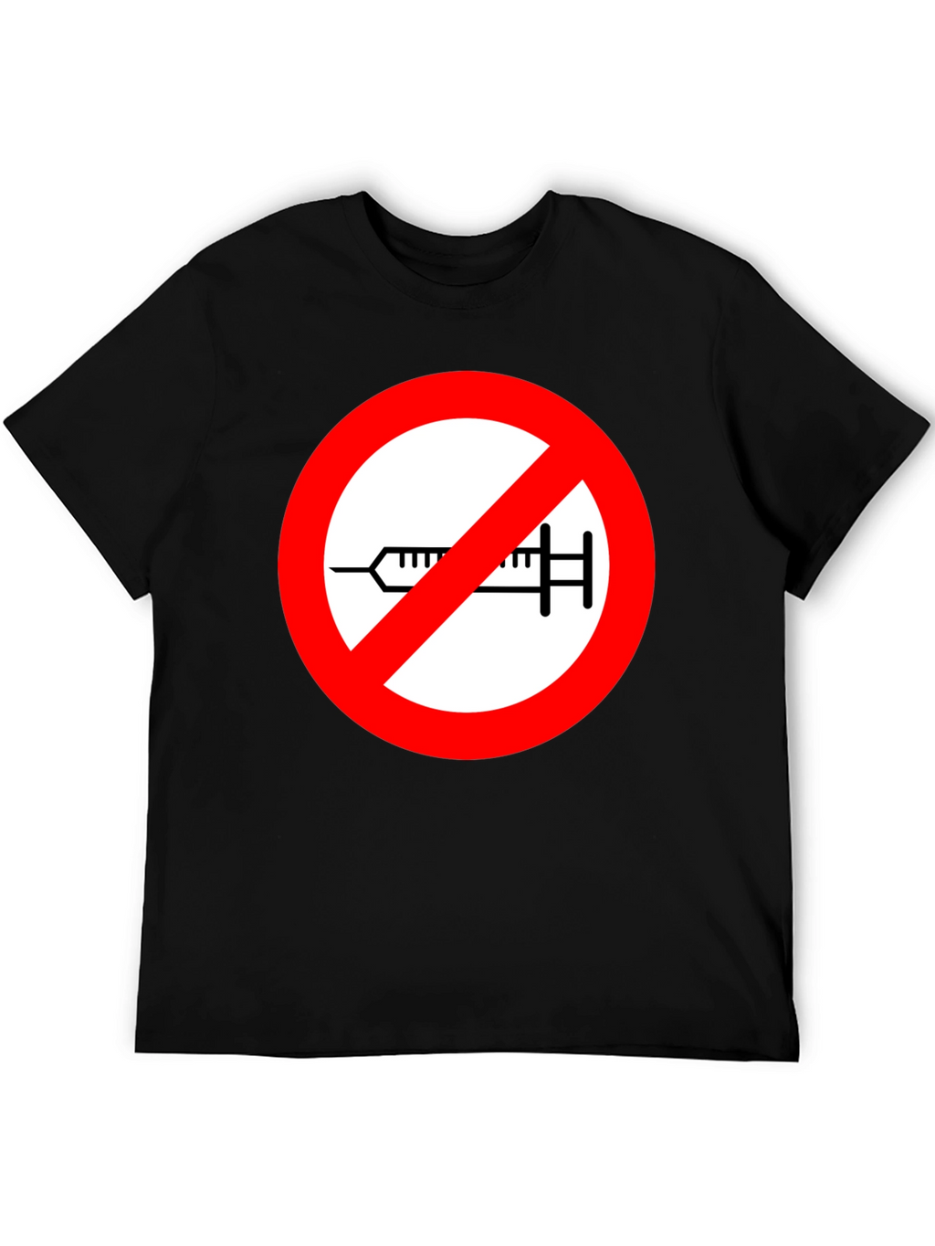 No Vaccine T-Shirt Anti-Vaxxer Tee
