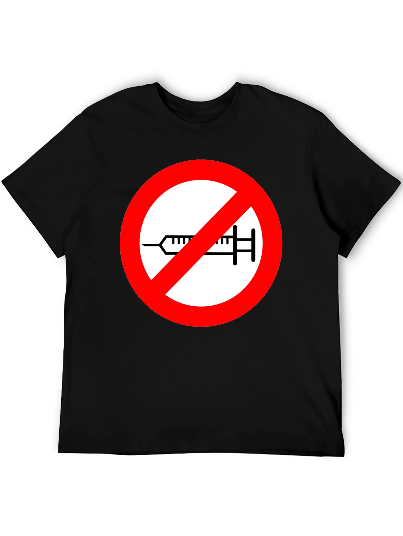 No Vaccine T-Shirt Anti-Vaxxer Tee
