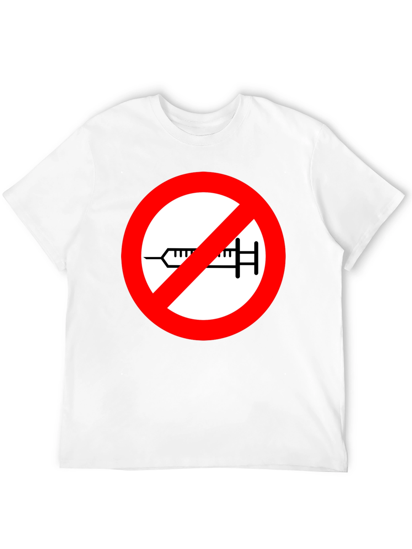 No Vaccine T-Shirt Anti-Vaxxer Tee