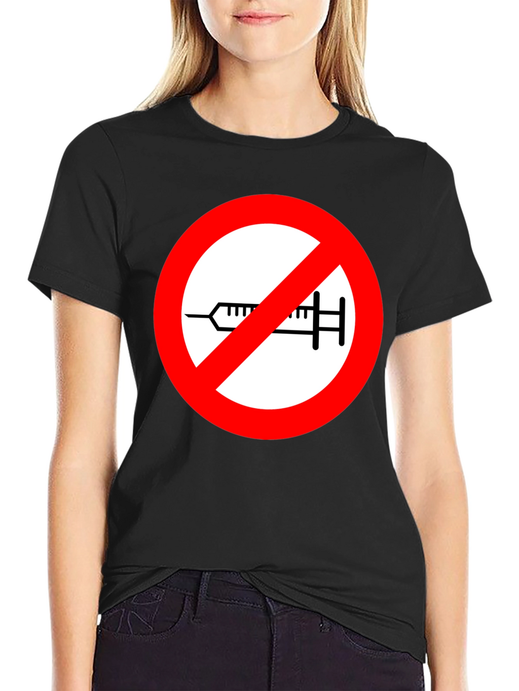 No Vaccine T-Shirt Anti-Vaxxer Tee