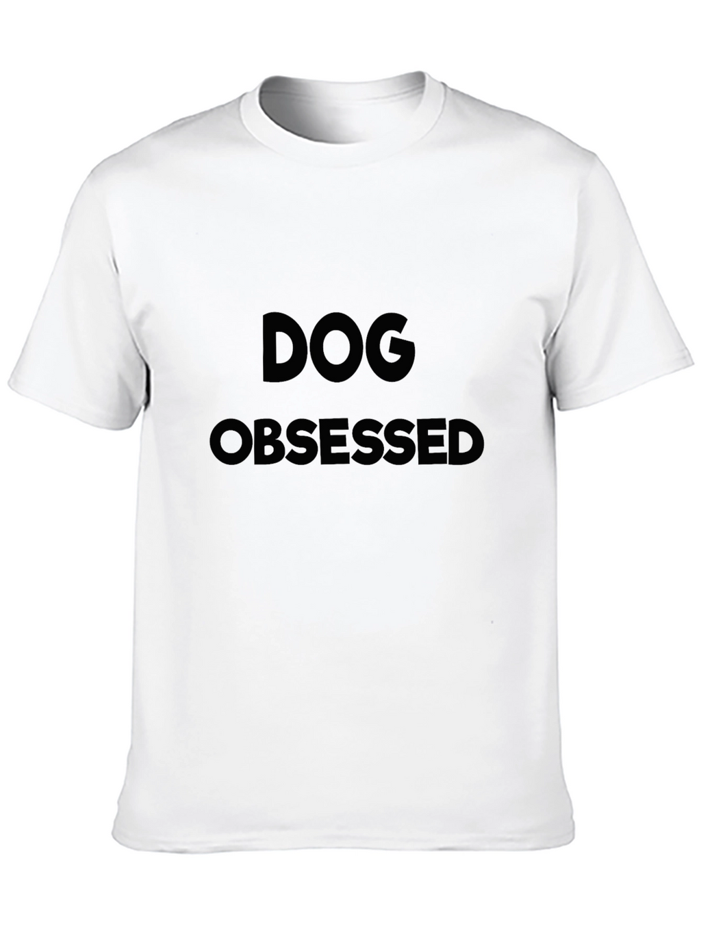 Dog Obsessed Graphic Tee - Mens Black T-Shirt