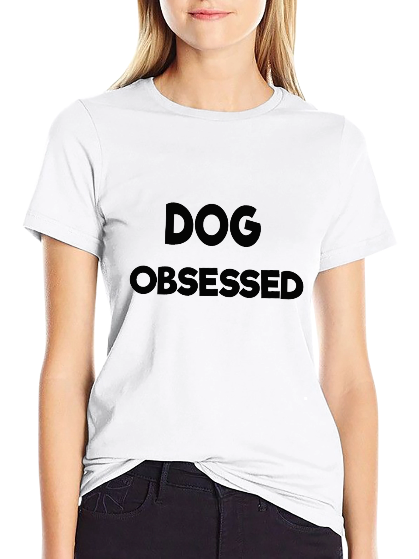 Dog Obsessed Graphic Tee - Mens Black T-Shirt