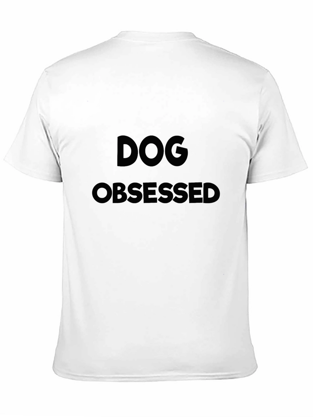 Dog Obsessed Graphic Tee - Mens Black T-Shirt