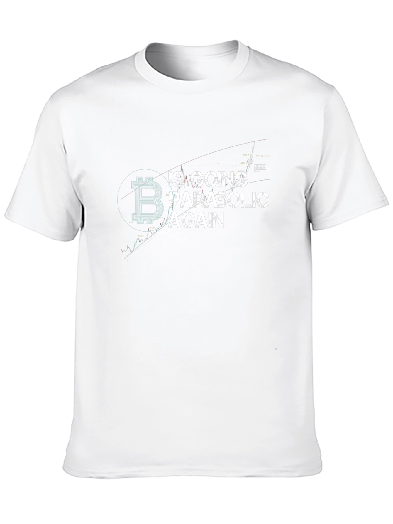 Bitcoin Going Parabolic Again Black T-Shirt