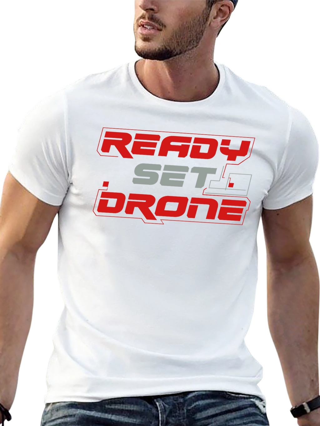 Ready Set Drone Graphic T-Shirt