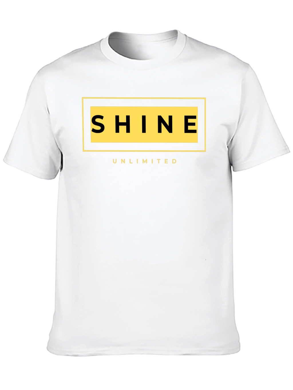 Shine Unlimited Black Graphic T-Shirt